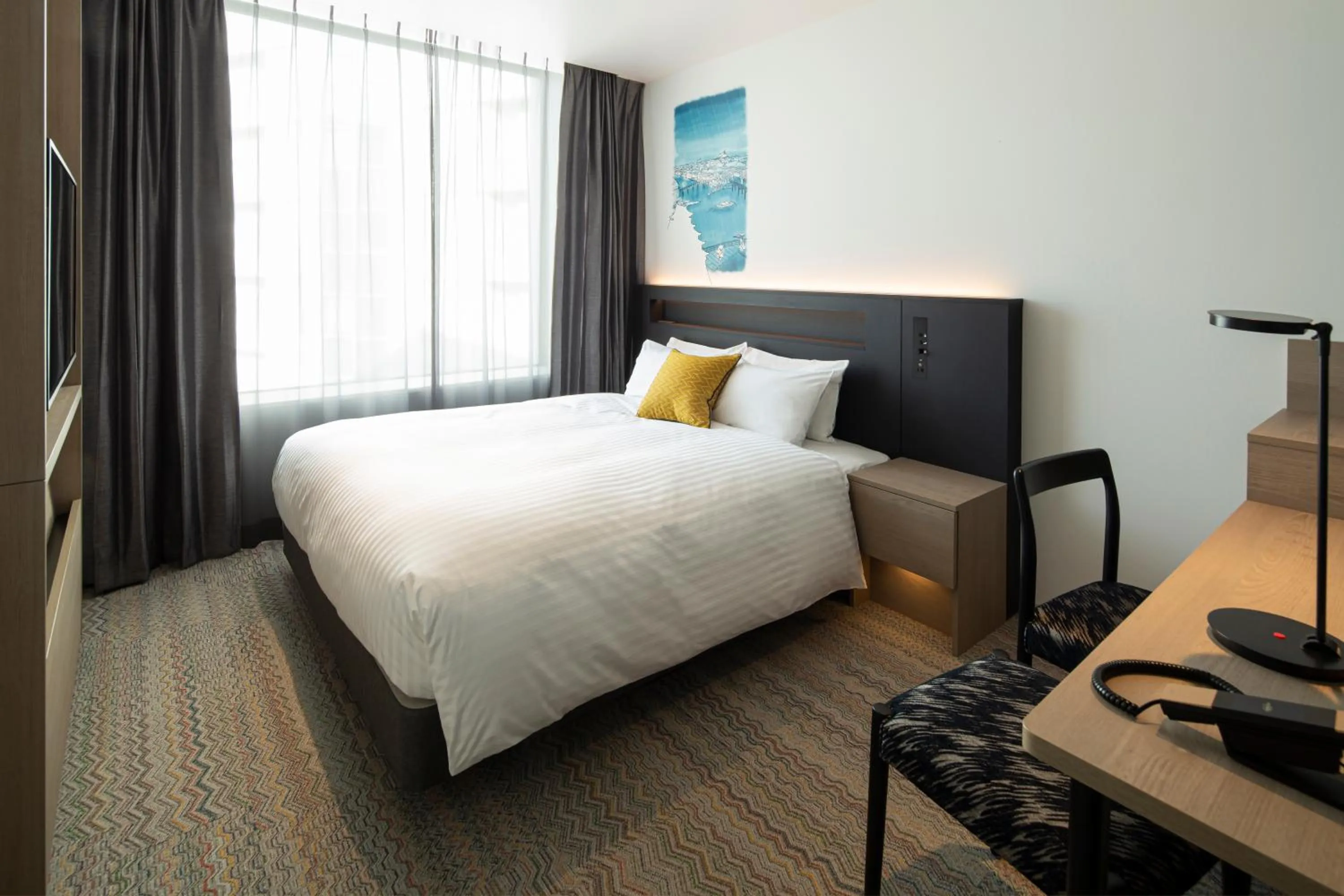 Photo of the whole room, Bed in Hotel Intergate Osaka Umeda