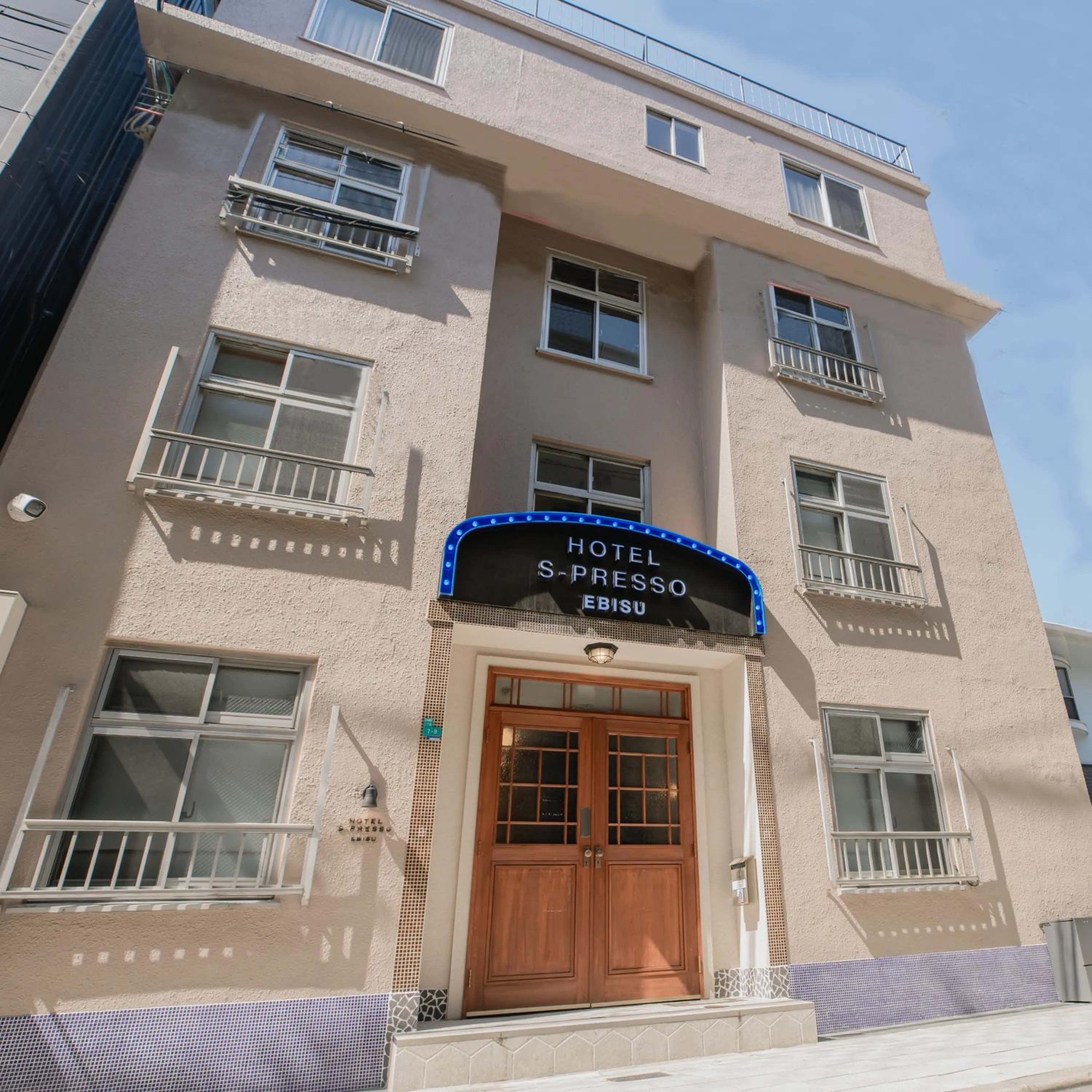Property building in Hotel S-Presso Ebisu