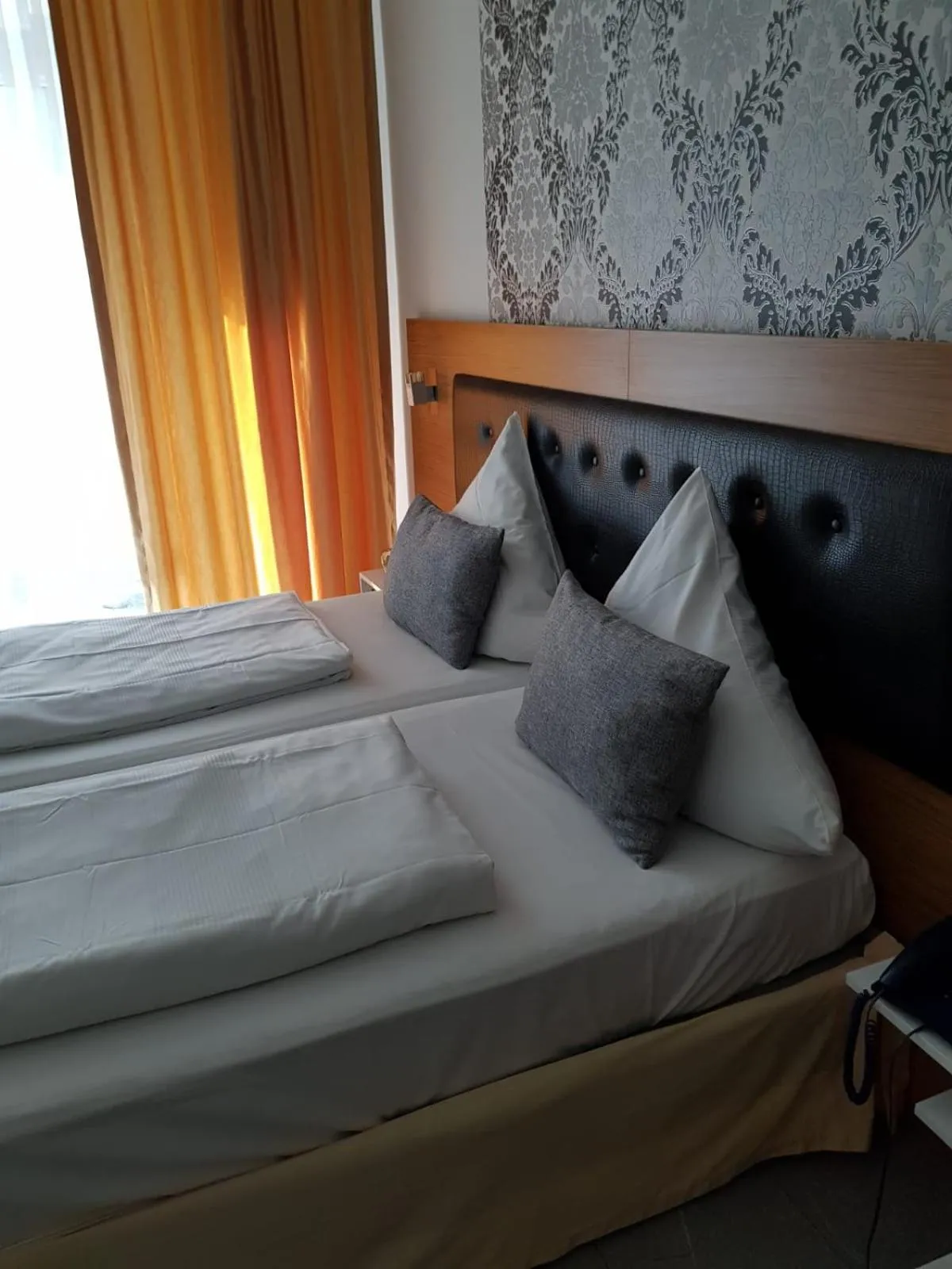 Bed in Hotel Drei Kronen