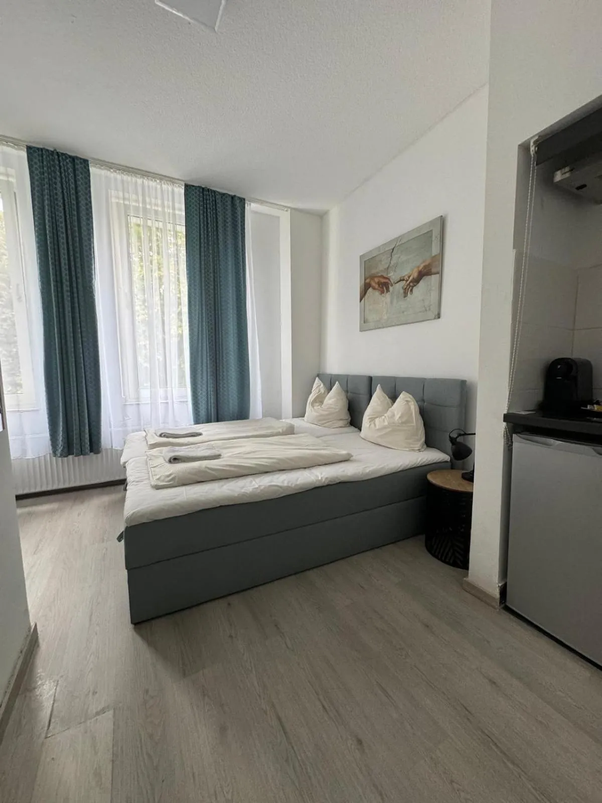 Bed in Hotel Drei Kronen