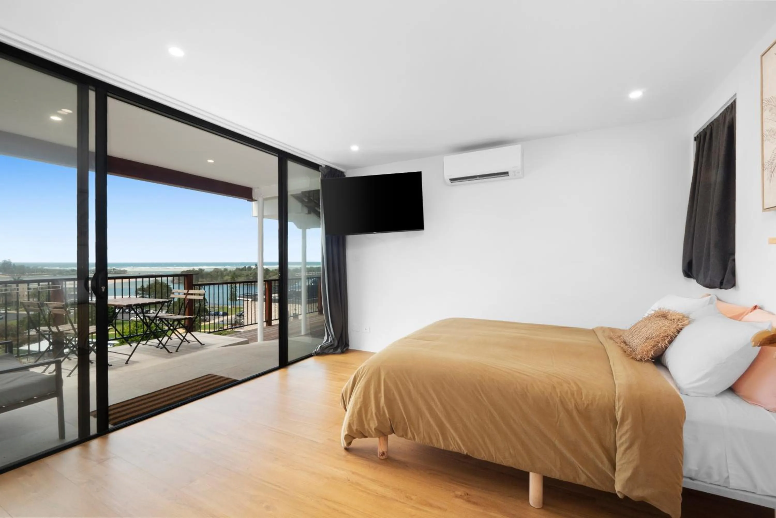 Bed in The Beach Rooms