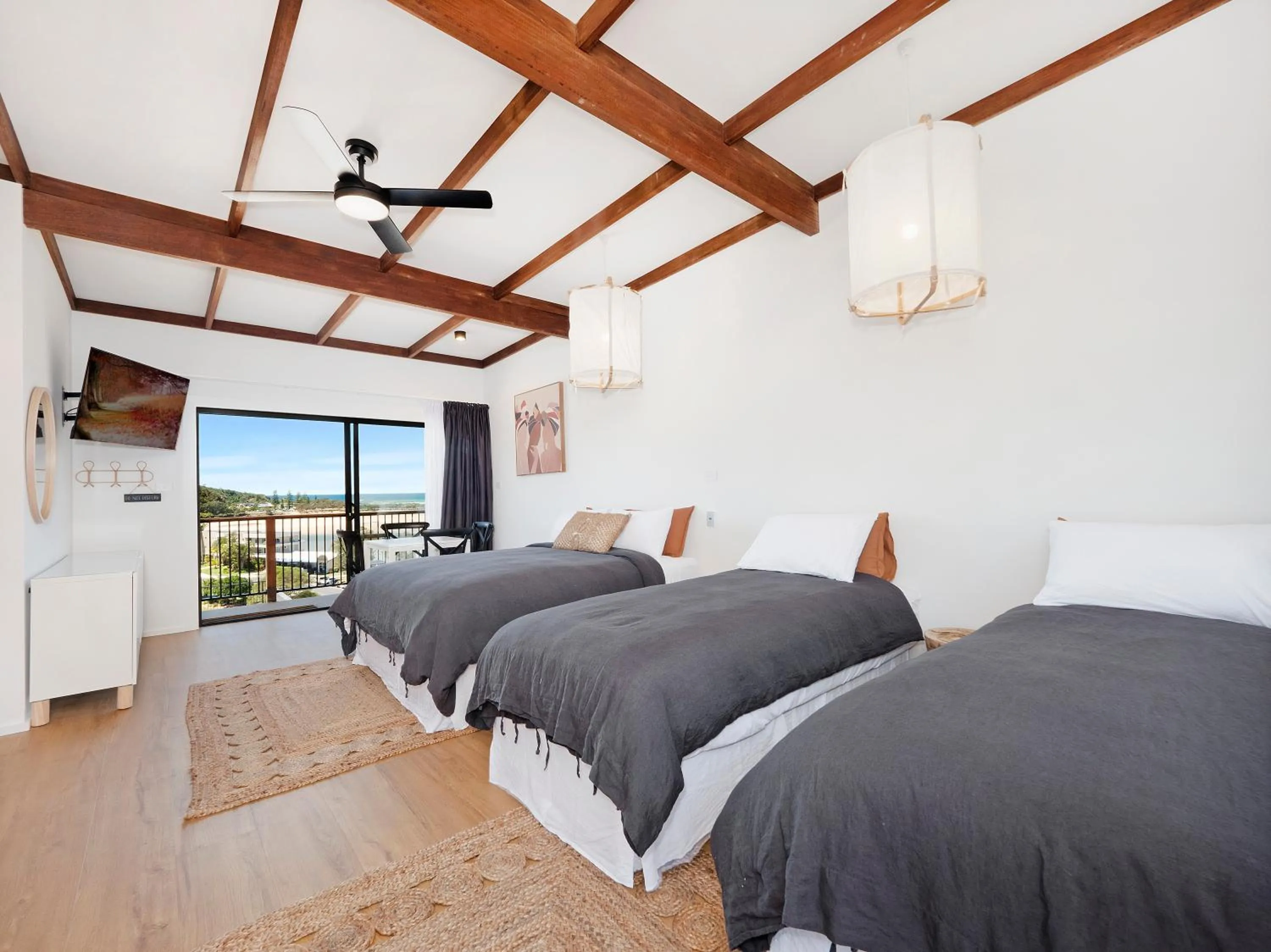 Bed in The Beach Rooms