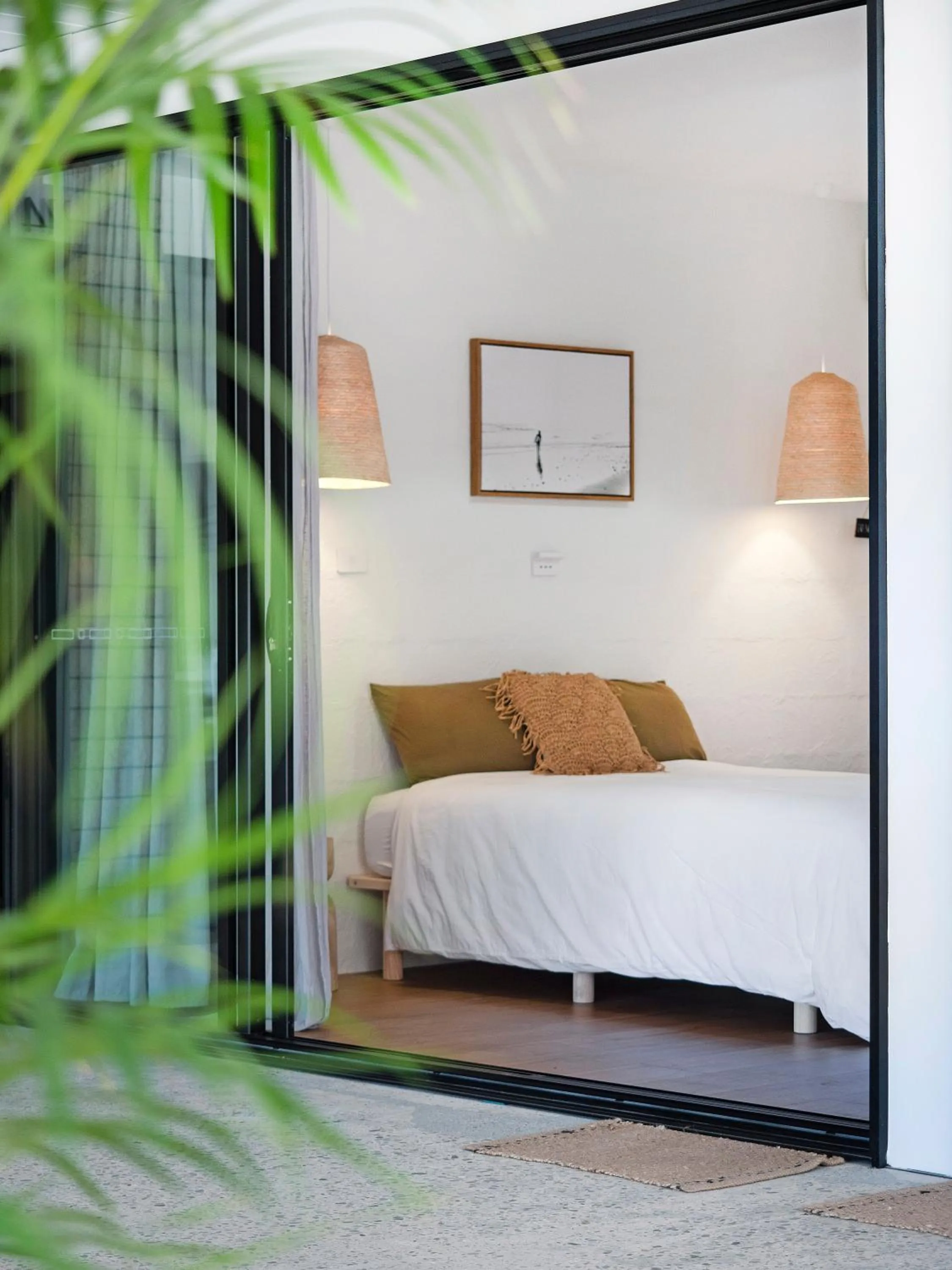 Bed in The Beach Rooms