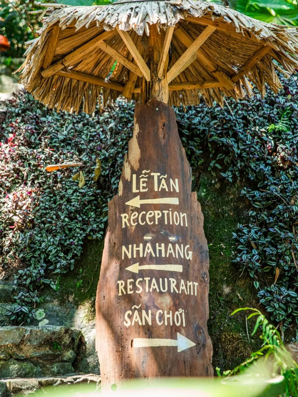Property logo or sign in Pu Luong Jungle Lodge