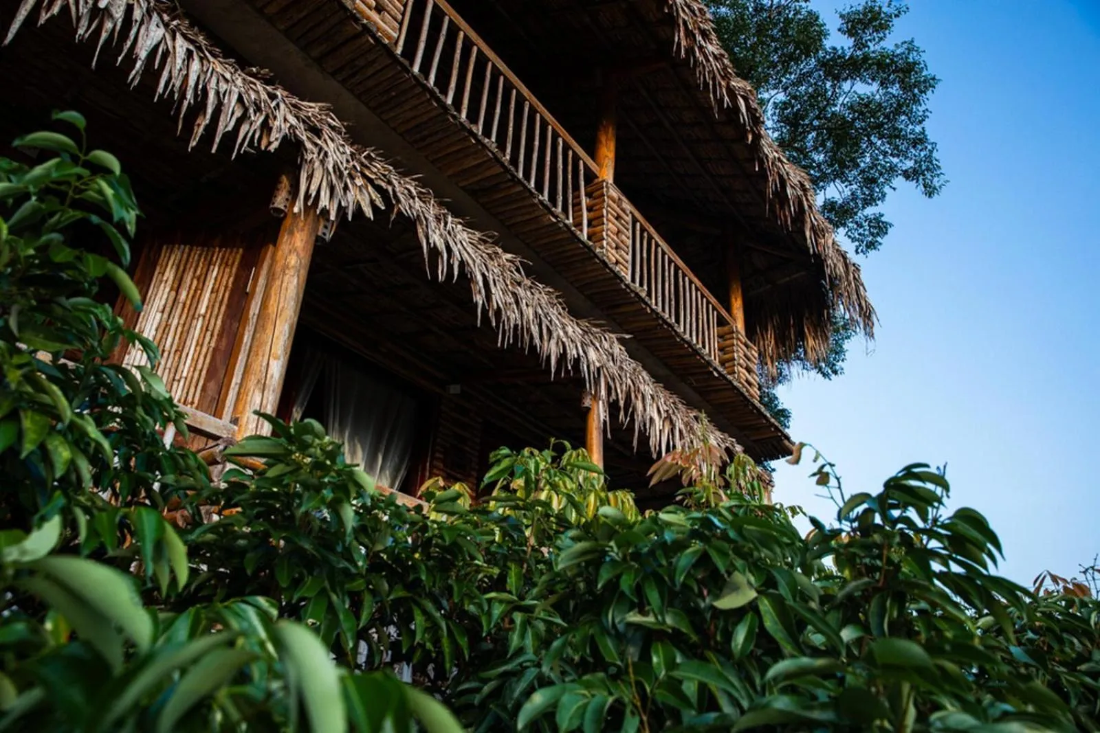 Property building in Pu Luong Jungle Lodge