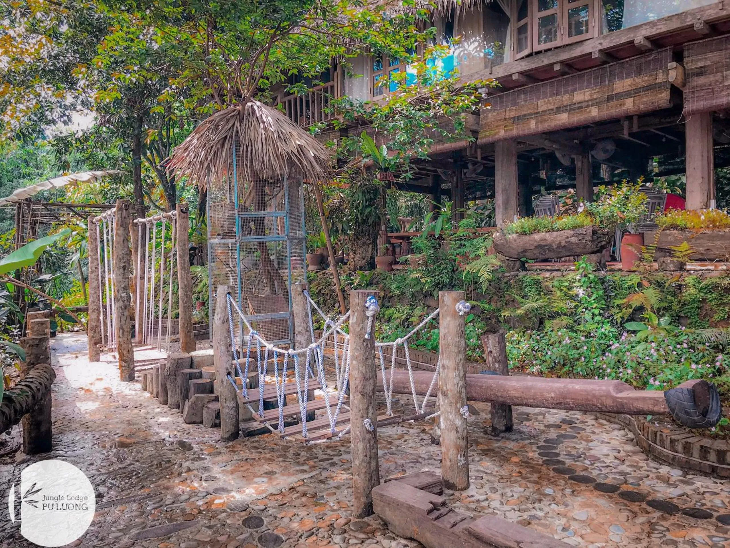 Kids's club in Pu Luong Jungle Lodge