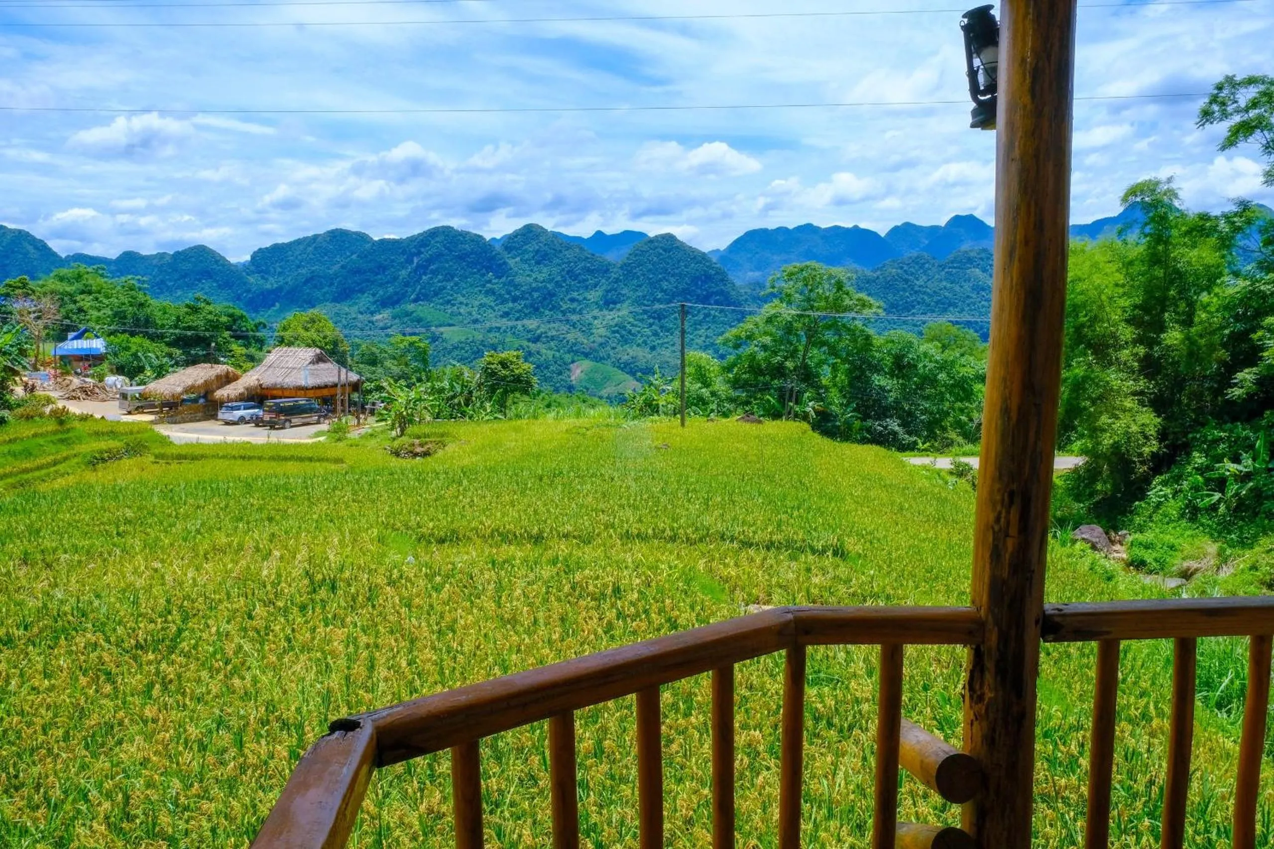 View (from property/room) in Pu Luong Jungle Lodge