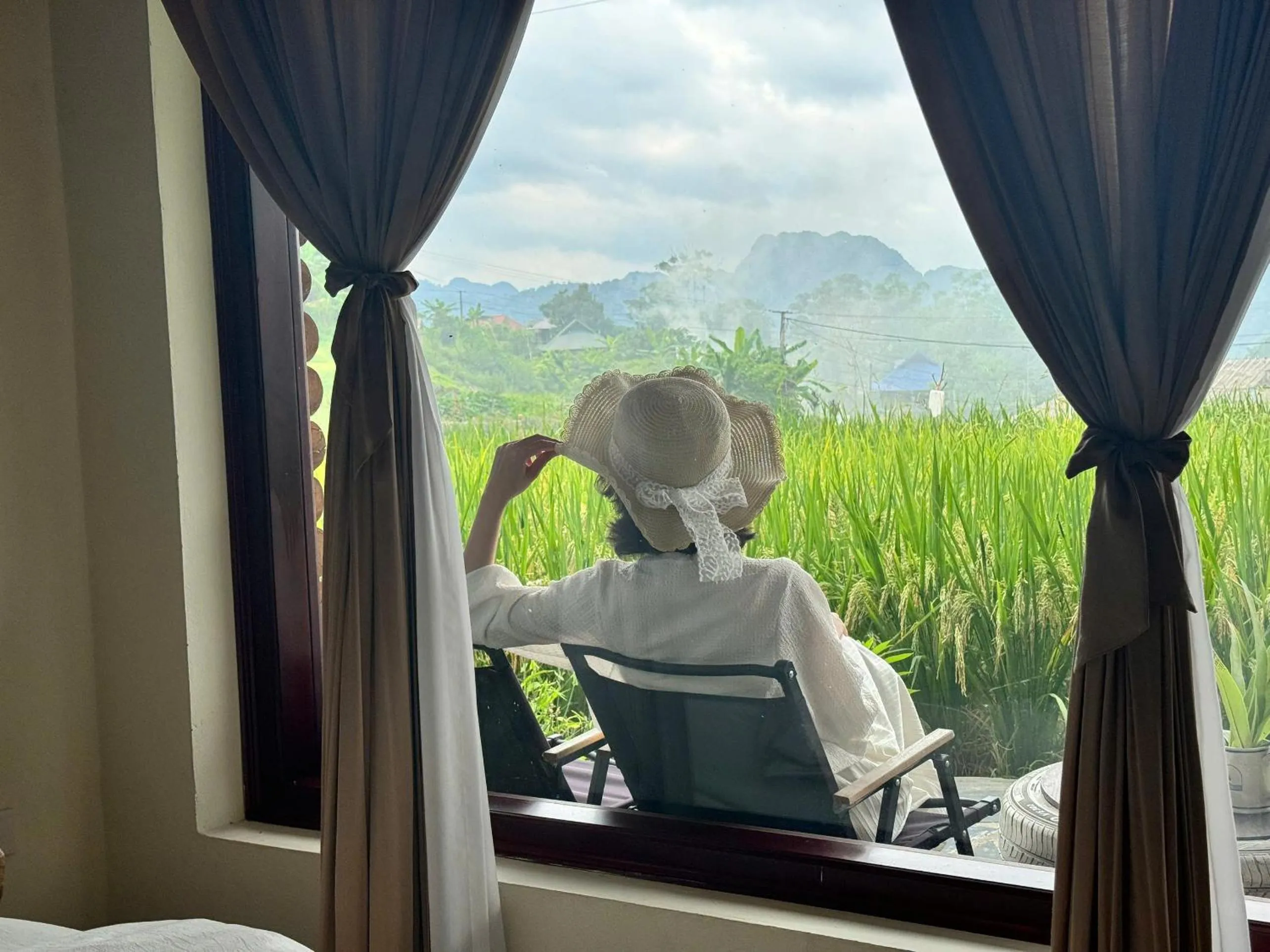 View (from property/room) in Pu Luong Jungle Lodge