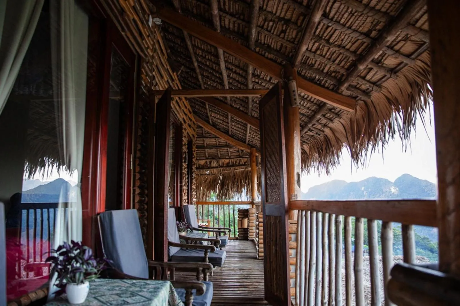 View (from property/room) in Pu Luong Jungle Lodge