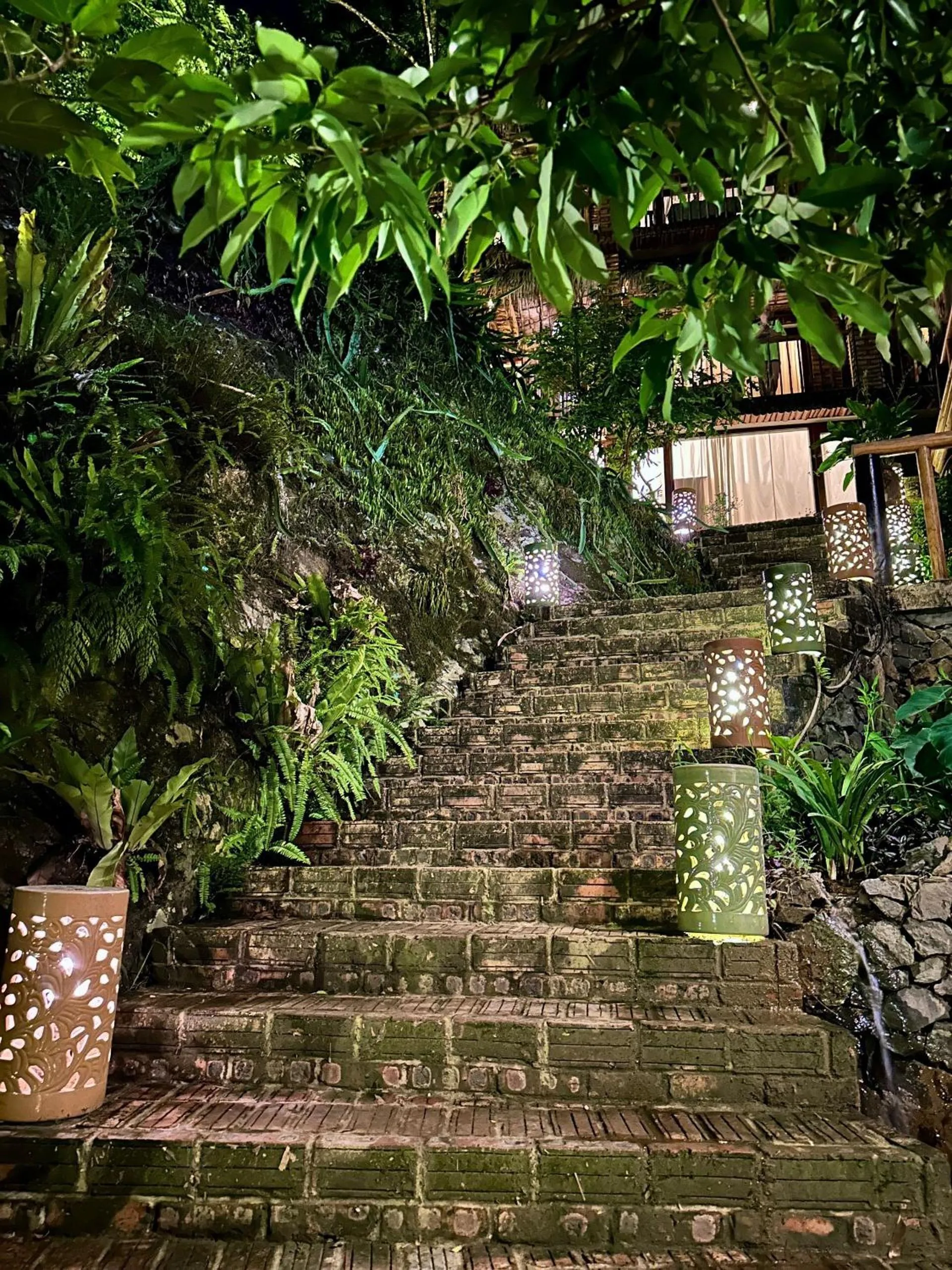 Property building in Pu Luong Jungle Lodge