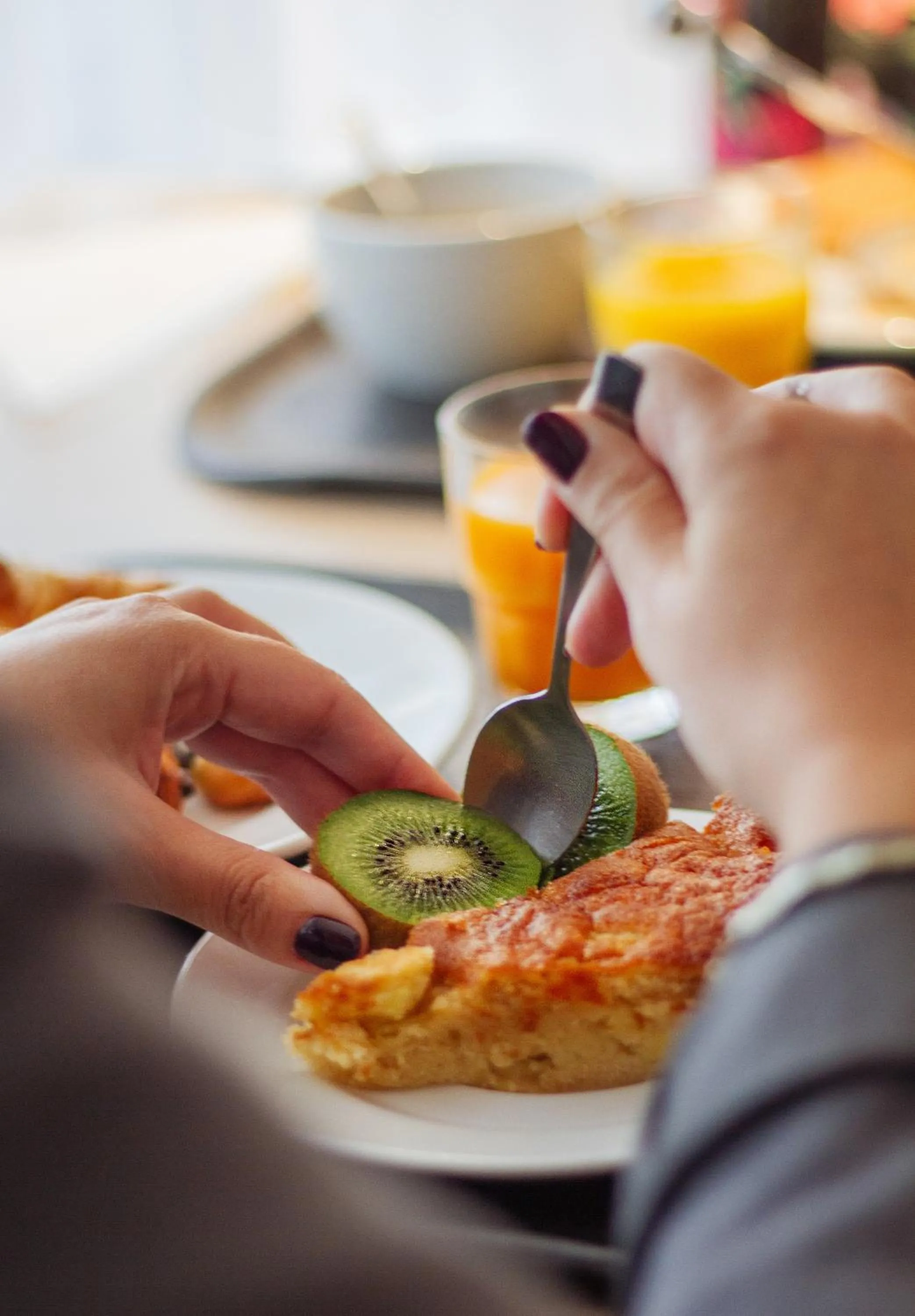 Breakfast in ATHOME RESIDENCE ET SPA