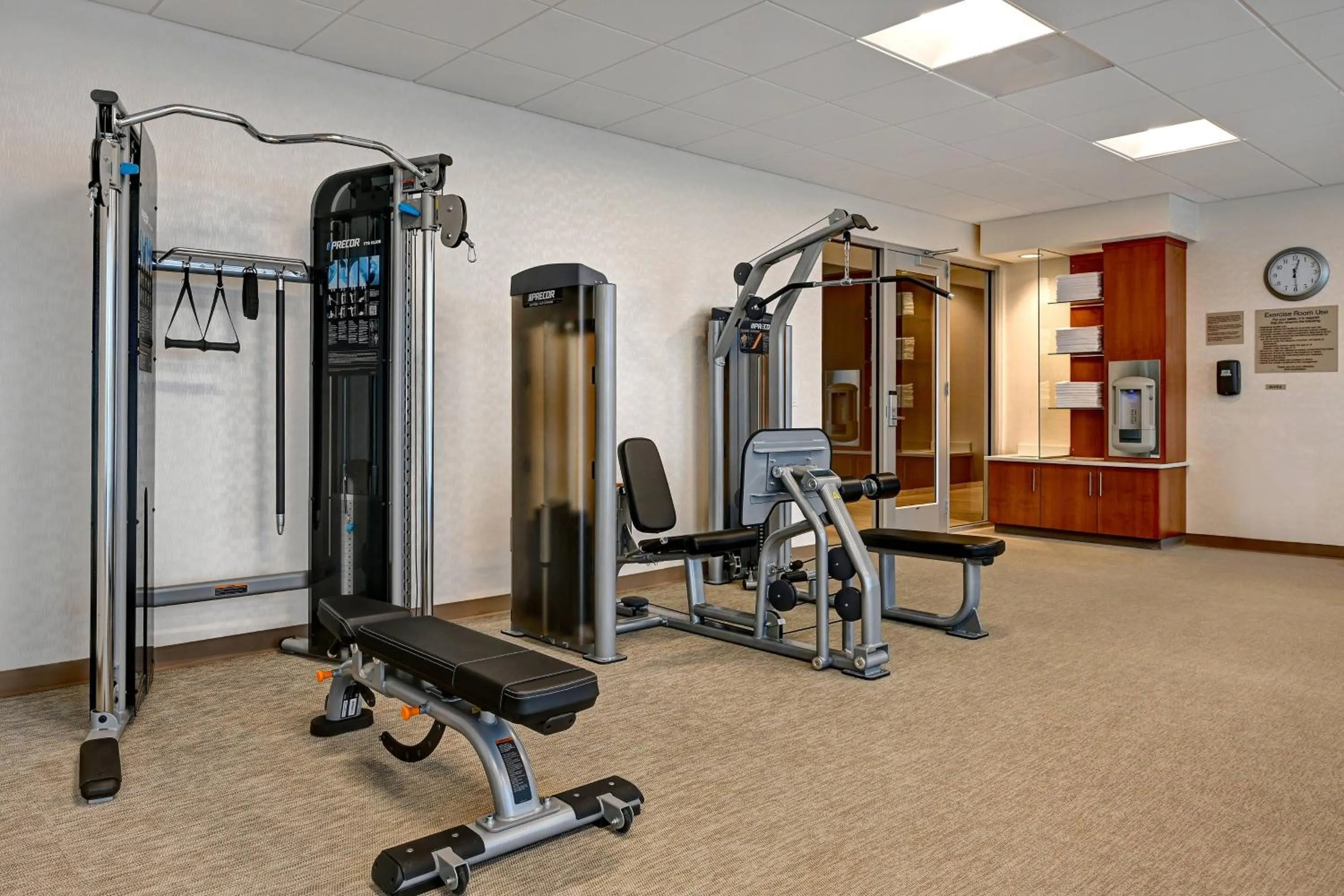 Fitness centre/facilities in SpringHill Suites by Marriott Albuquerque University Area