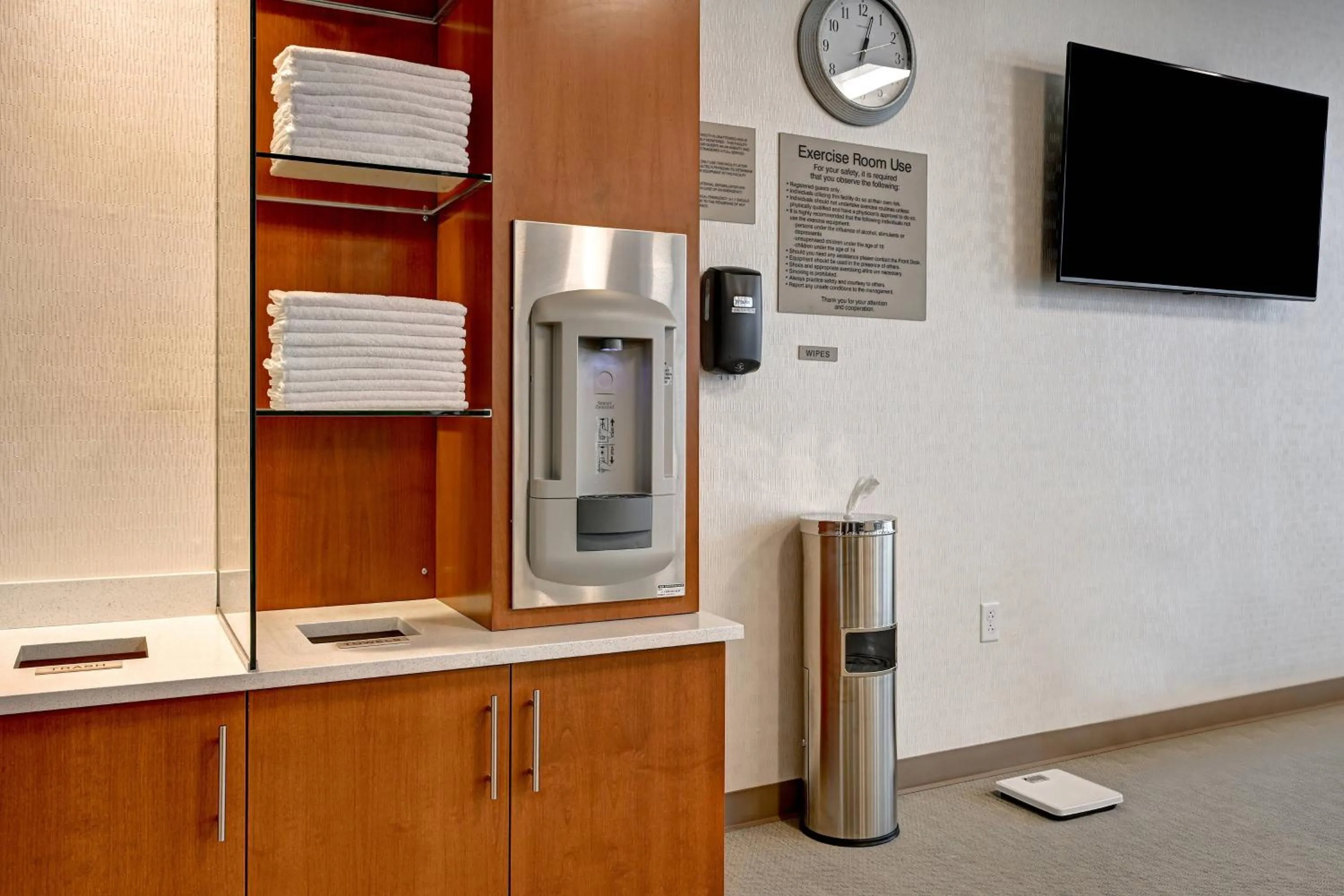 Fitness centre/facilities in SpringHill Suites by Marriott Albuquerque University Area