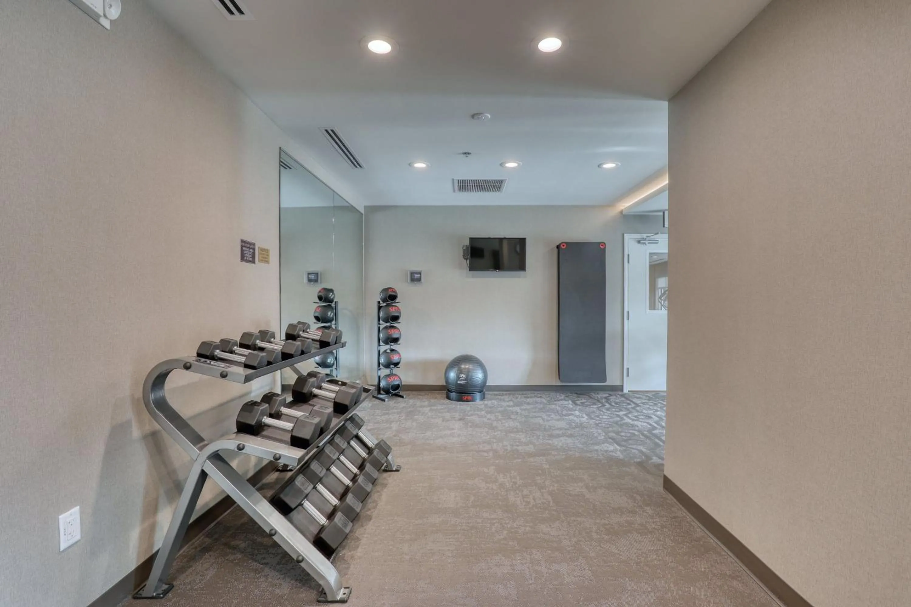 Fitness centre/facilities in Residence Inn by Marriott Providence Lincoln