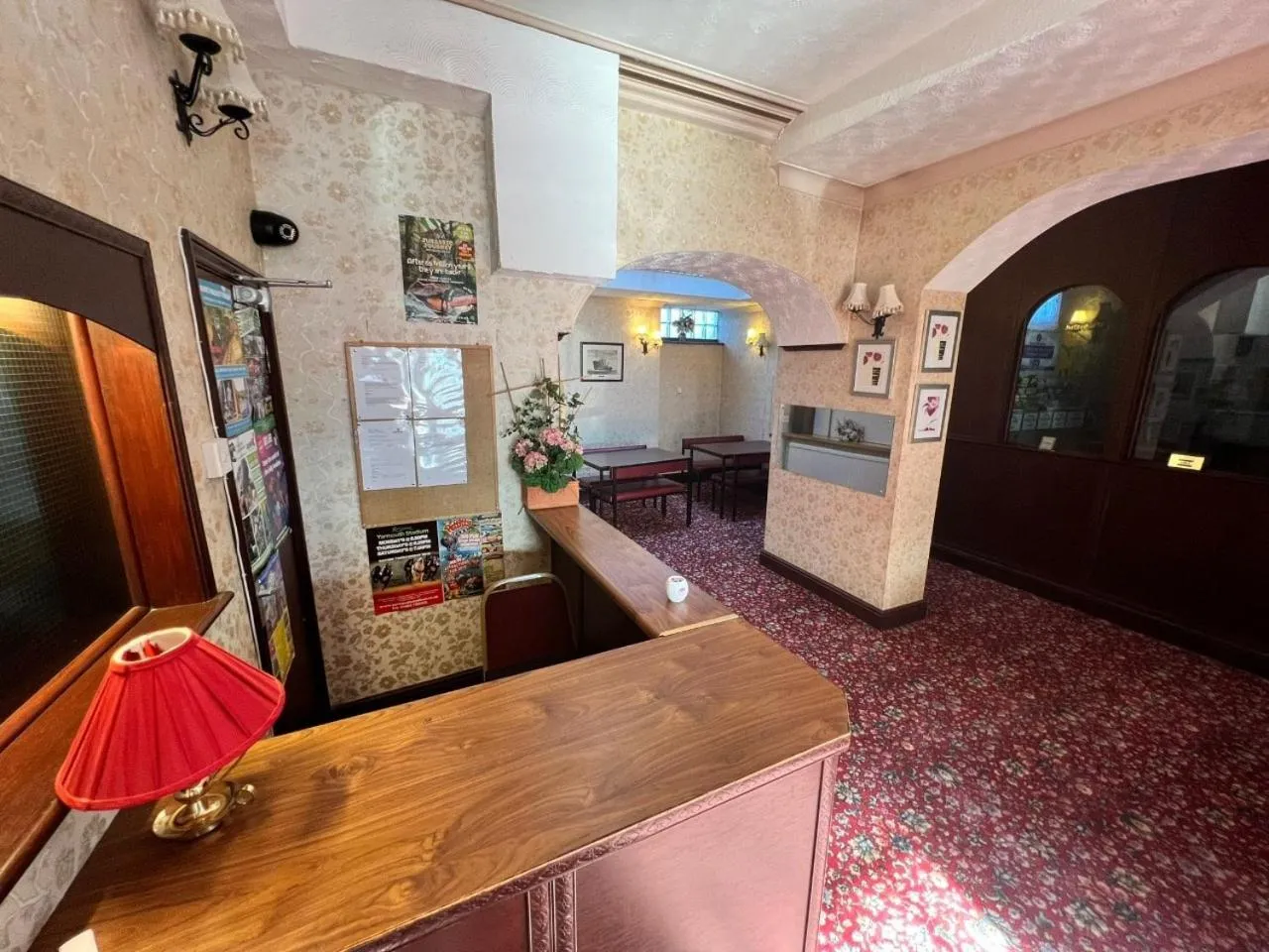 Lobby or reception in Fjaerland Hotel