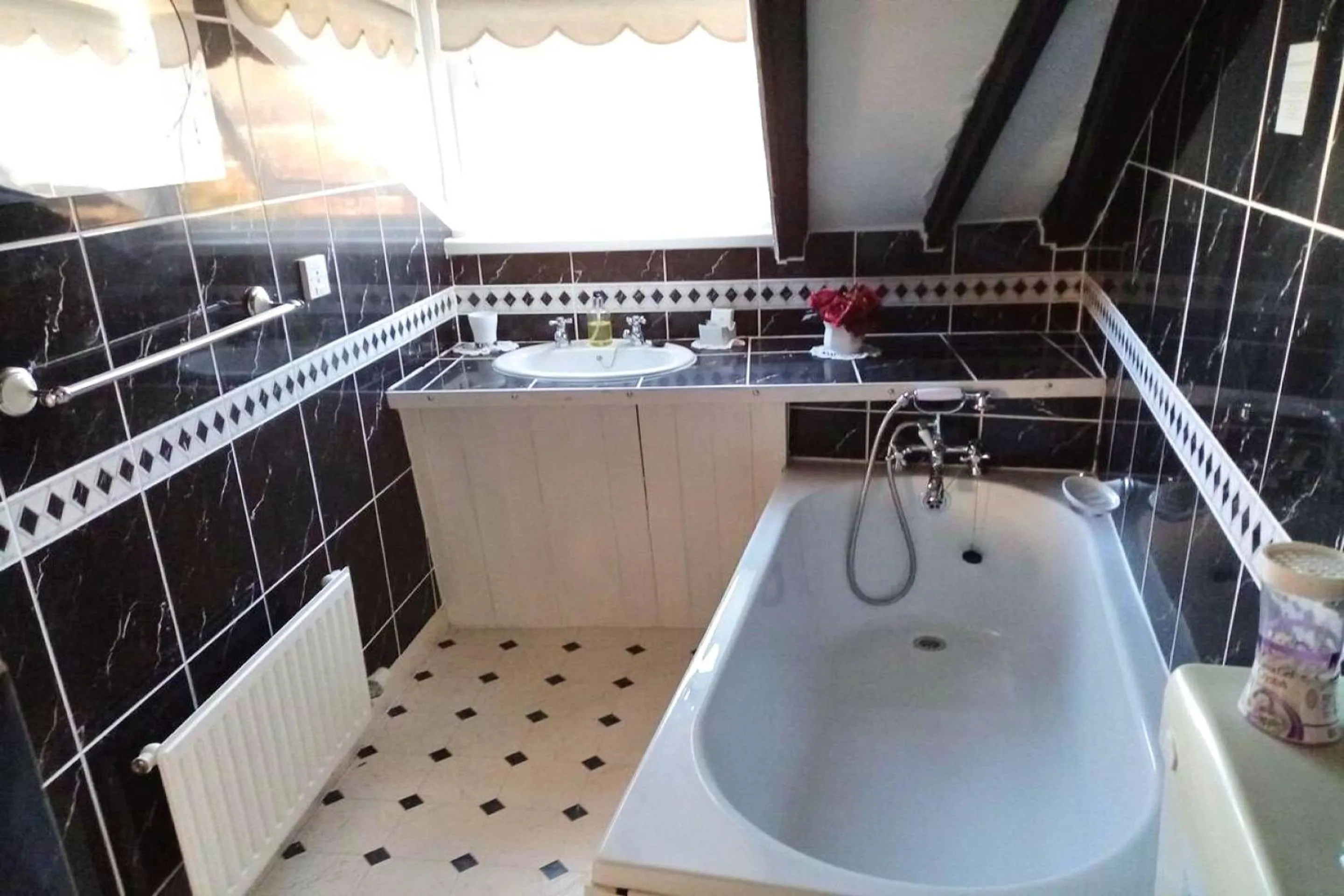 Bathroom in Fjaerland Hotel