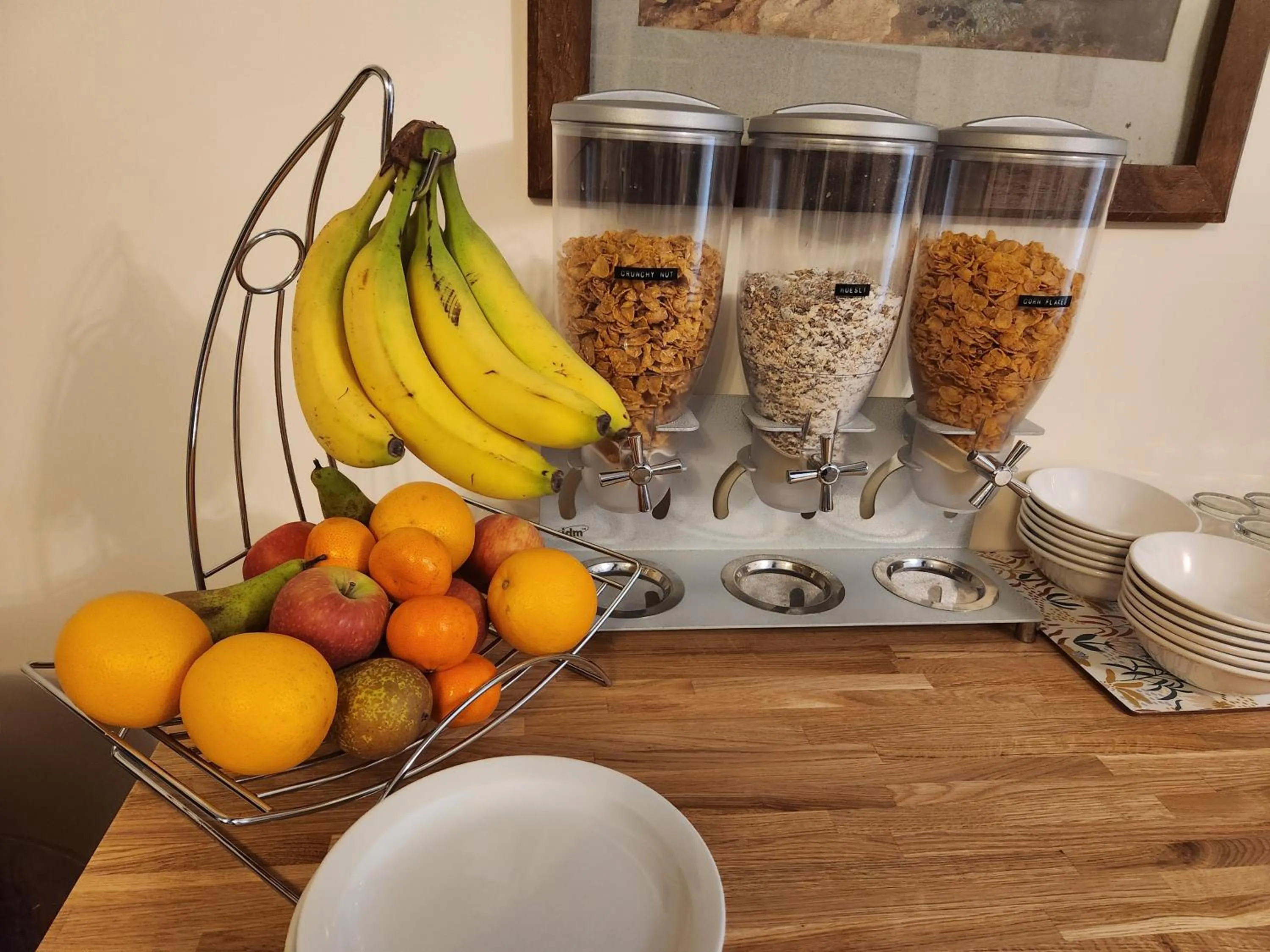 Continental breakfast in Langley Inn