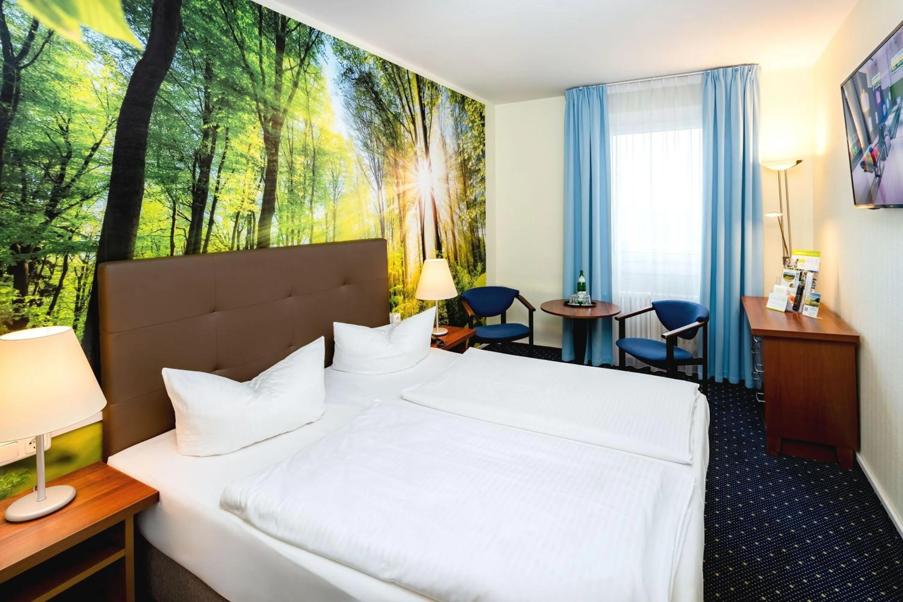 Bed in AHORN Seehotel Templin