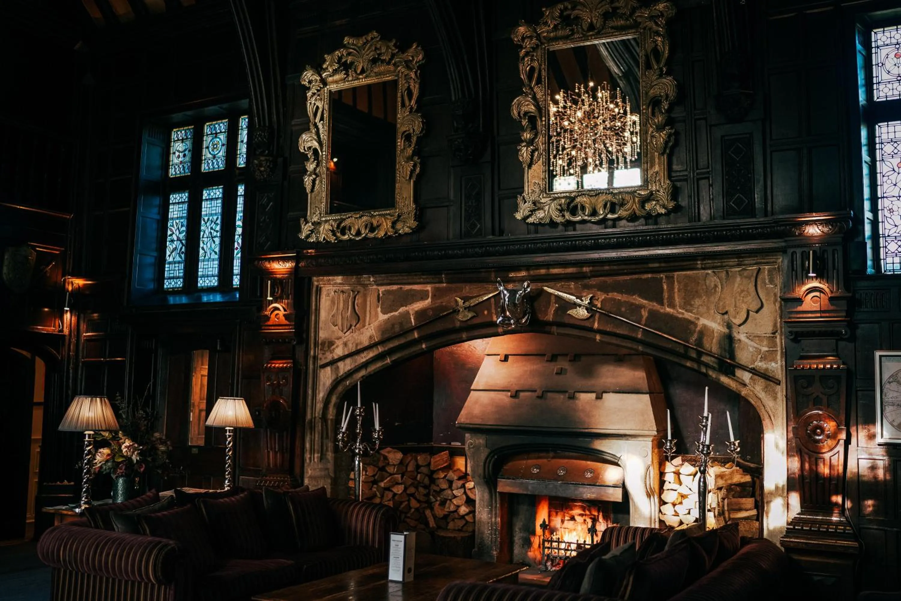 Facade/entrance in Mitton Hall Hotel