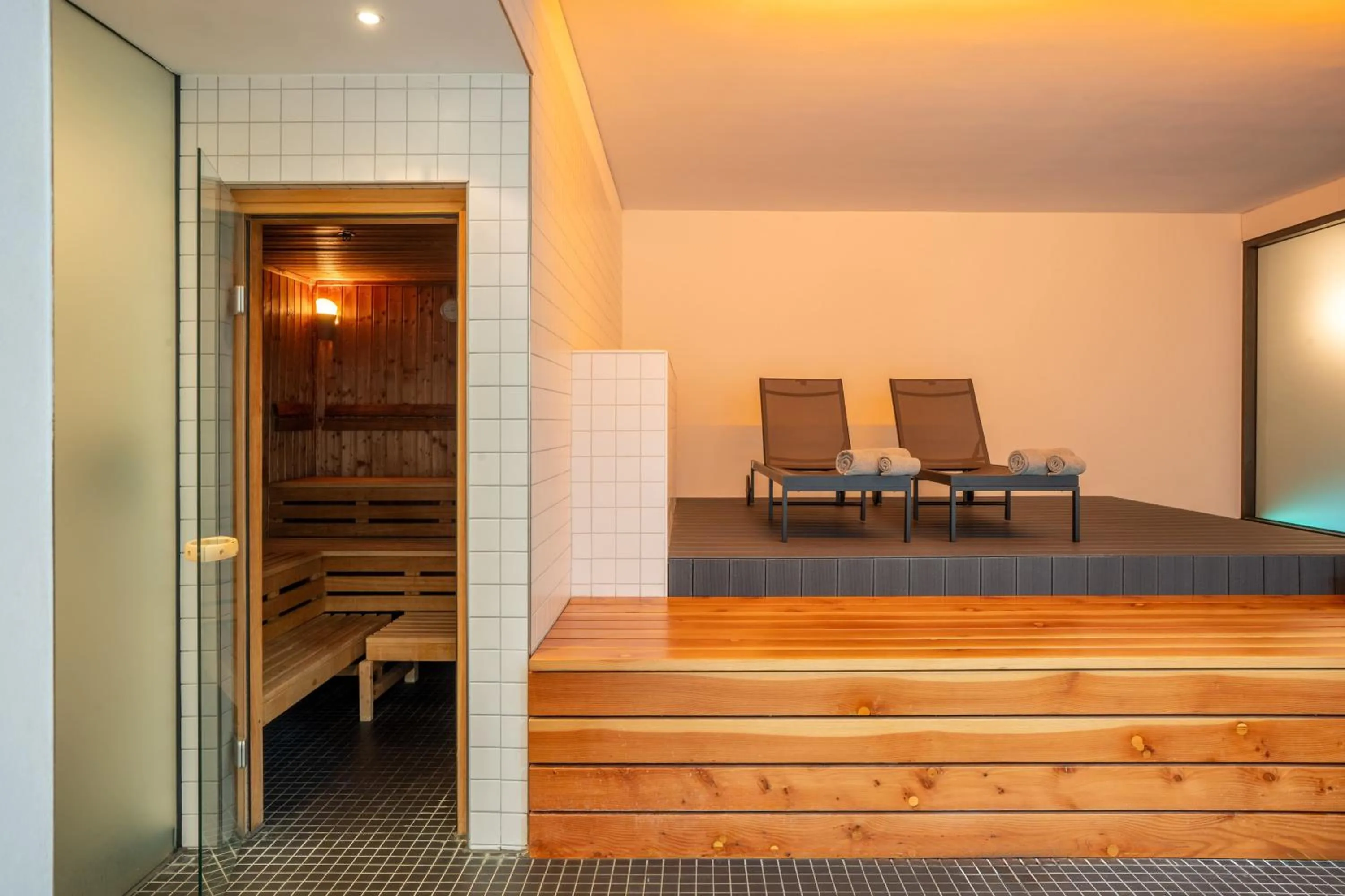 Sauna in INNSiDE by Meliá Düsseldorf Seestern