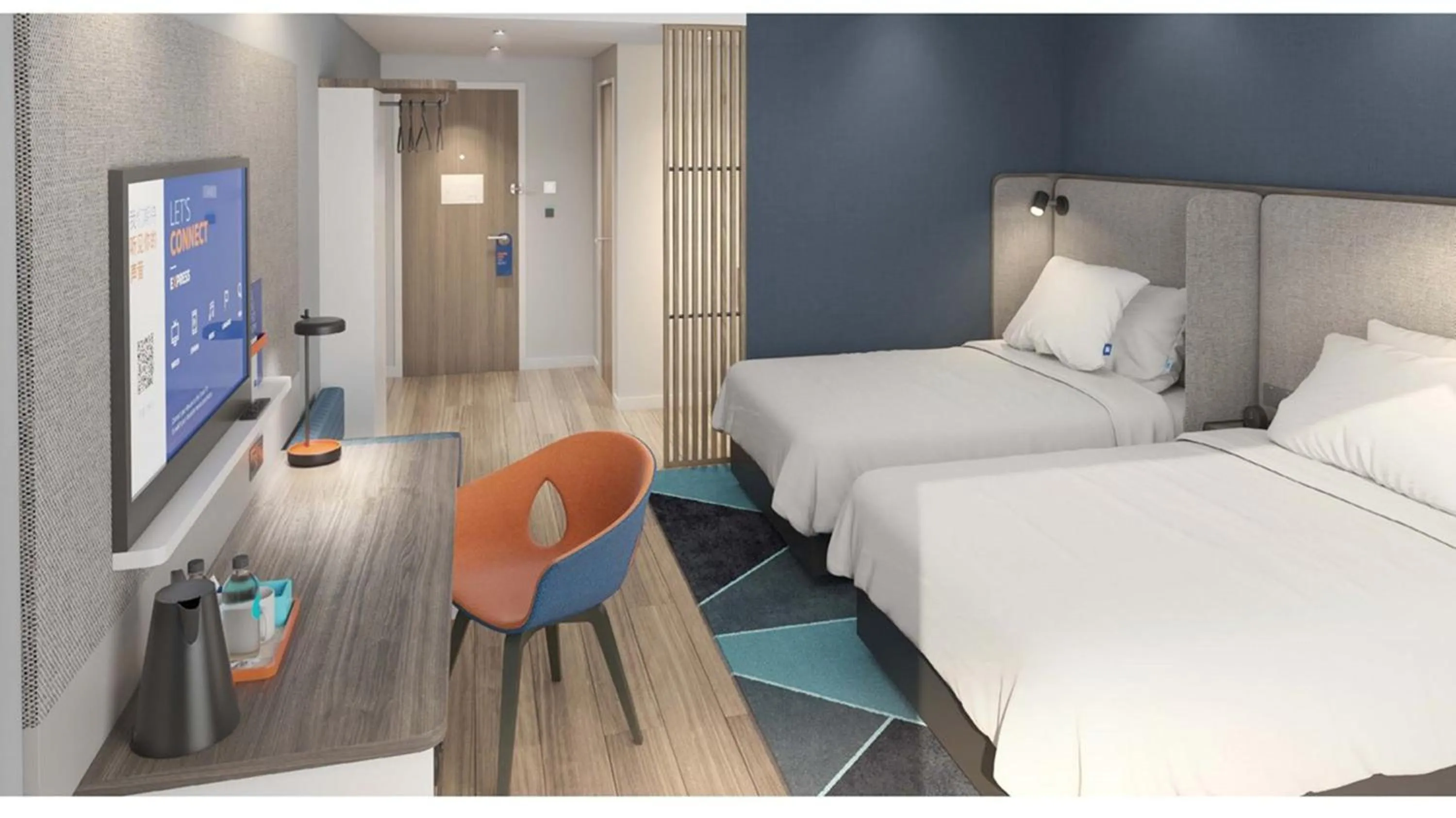 Photo of the whole room, Bed in Holiday Inn Express Urumqi Station by IHG