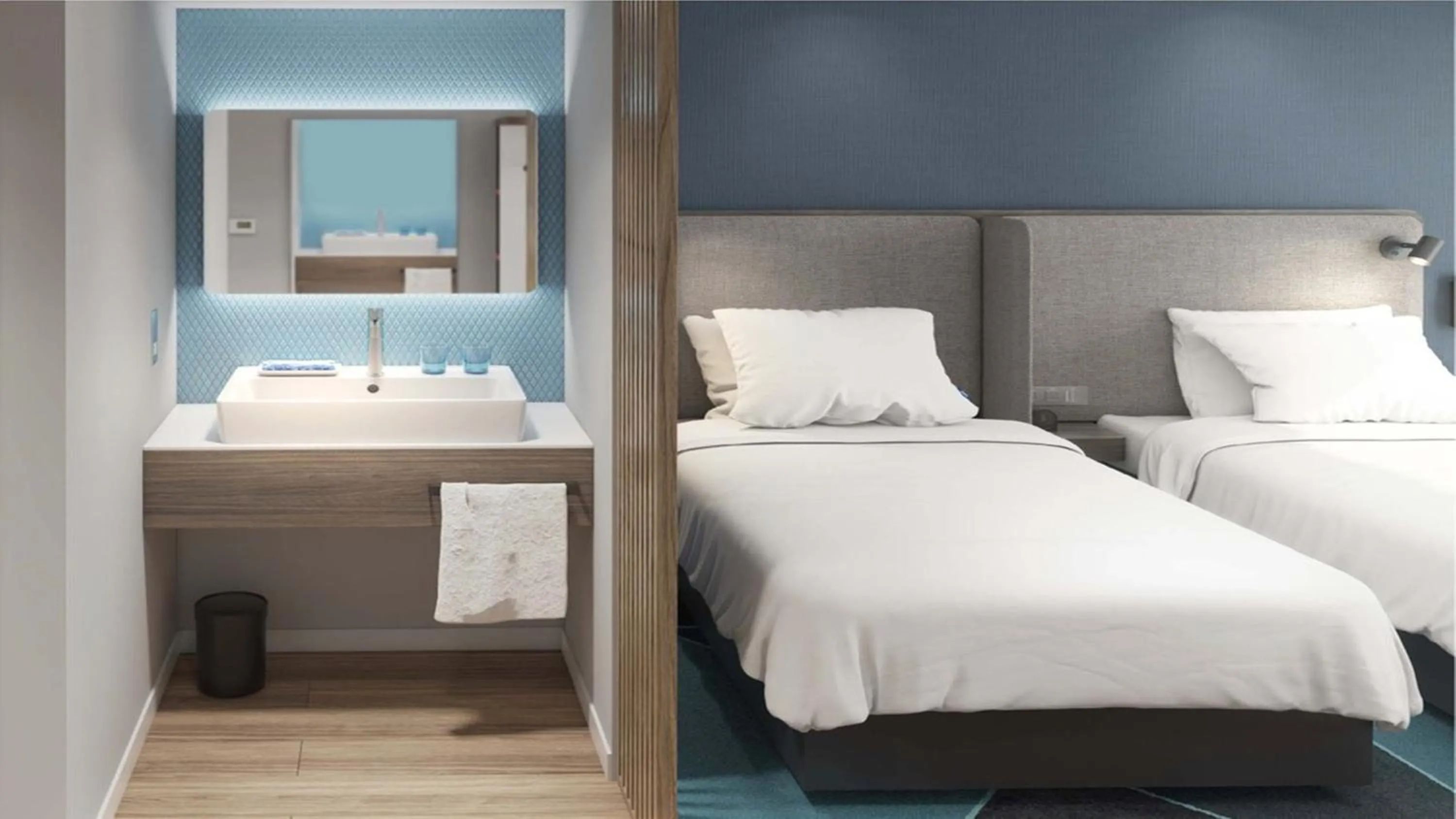 Photo of the whole room, Bed in Holiday Inn Express Urumqi Station by IHG