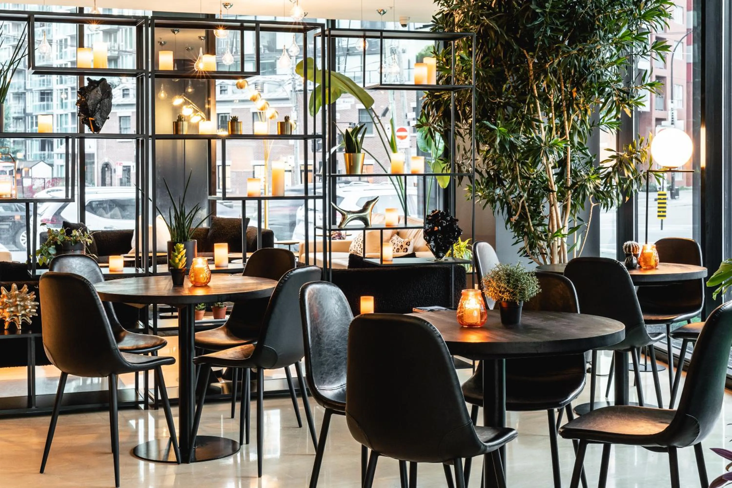 Living room in Griffintown Hôtel