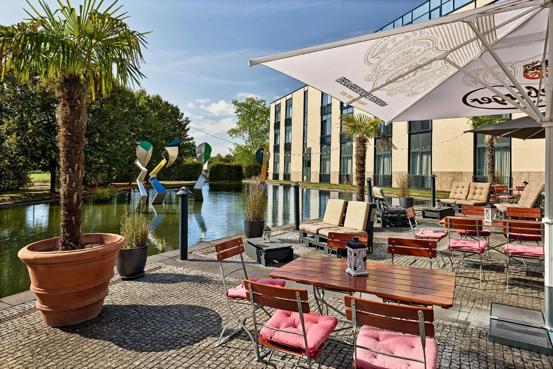 Balcony/Terrace in Four Points Flex by Sheraton Ratingen Düsseldorf Airport