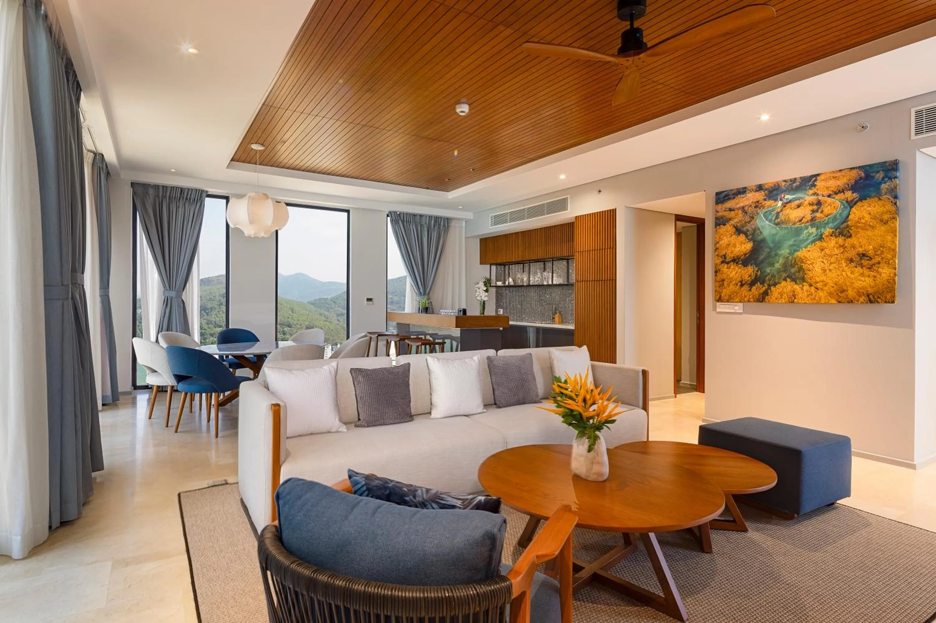 Living room in Anya Premier Beachfront Hotel Quy Nhon
