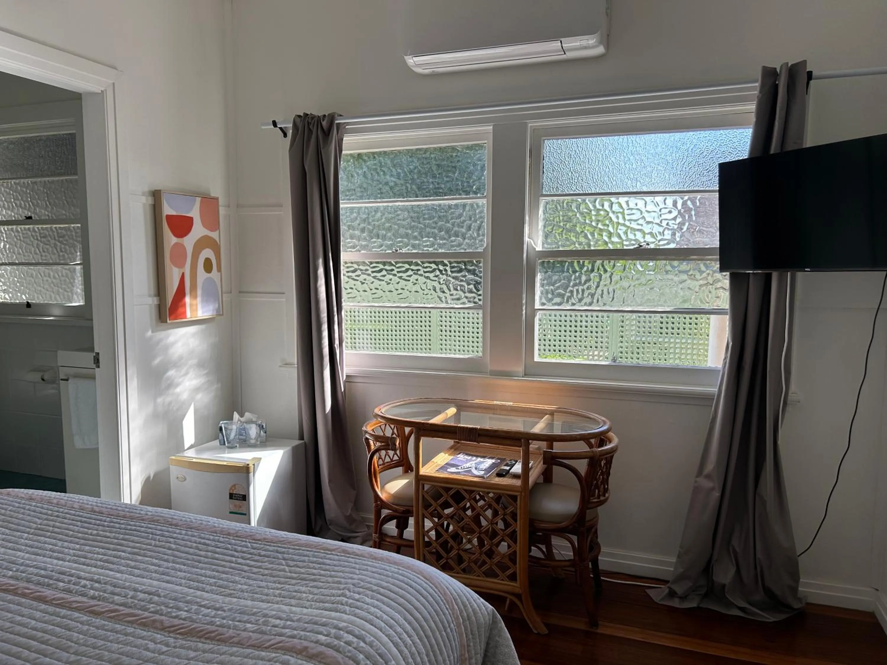 Bed in Melville House Bed and Breakfast