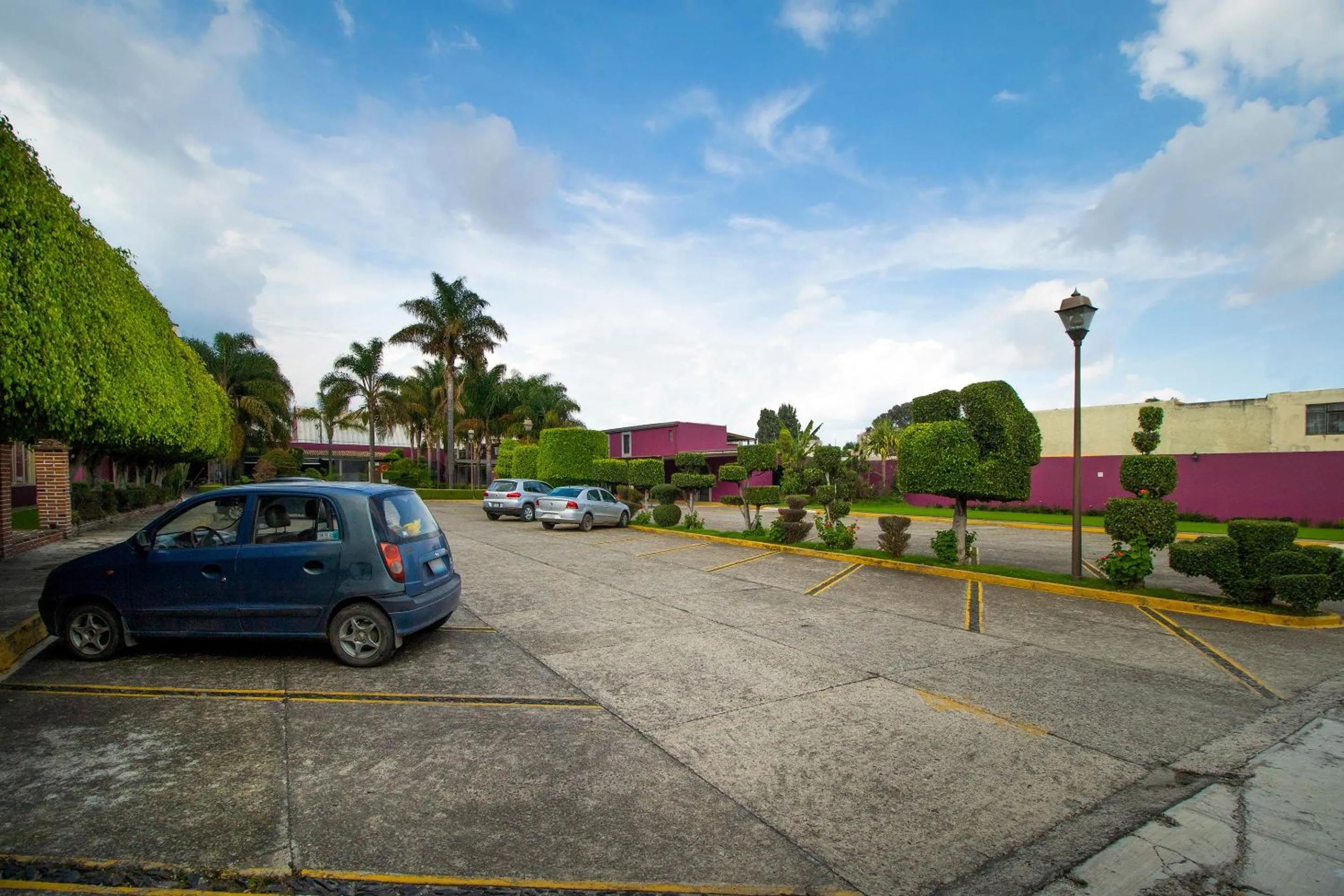 On site in Hotel Las Iglesias, Cholula