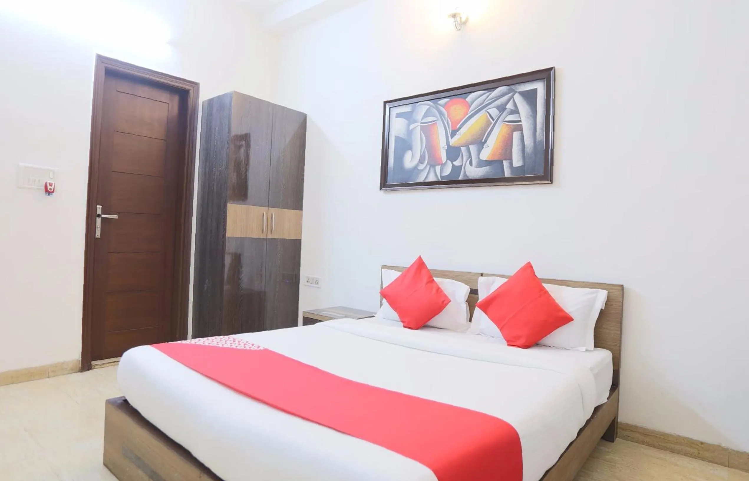Bedroom, Bed in Hotel O New Raj Kamal