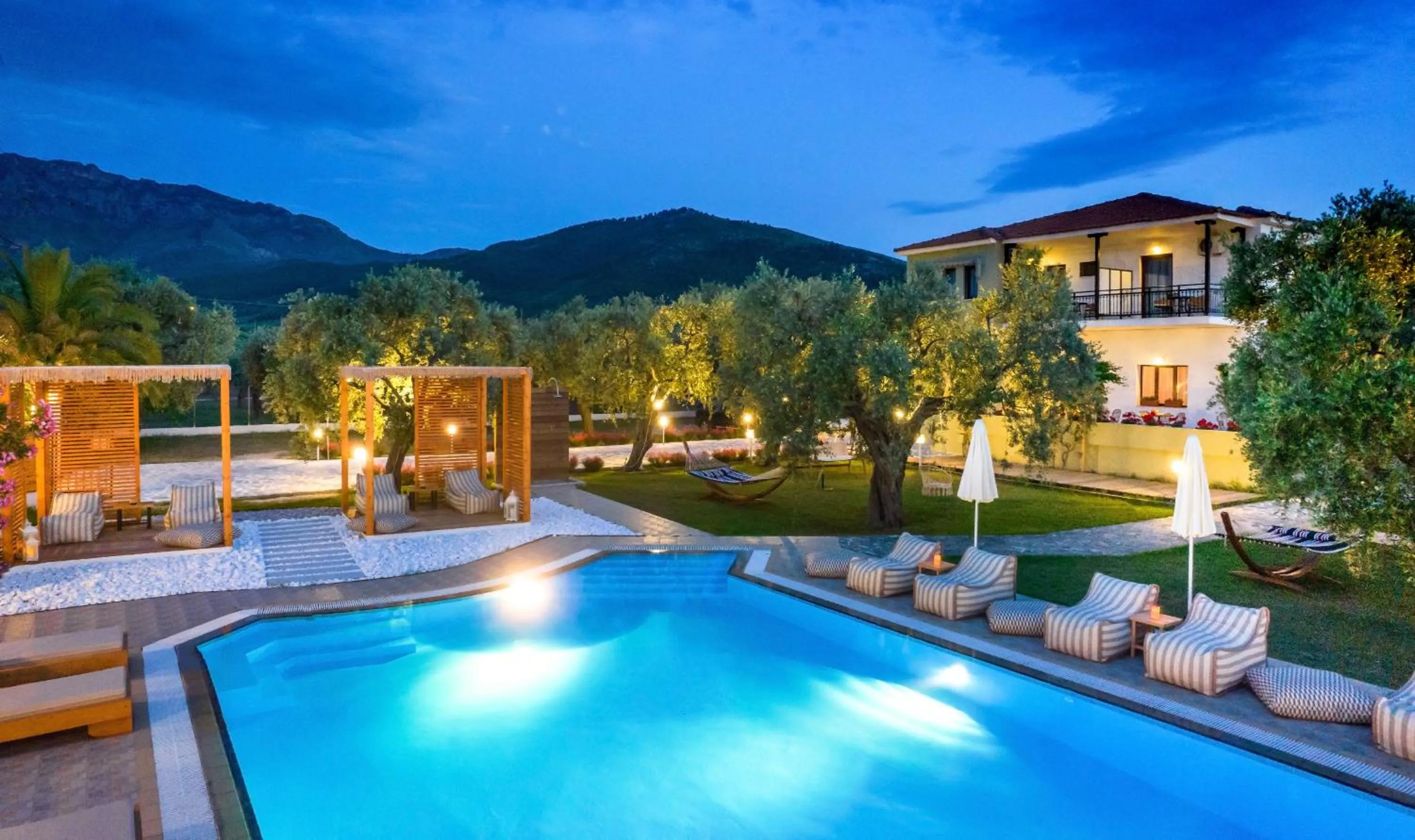 Swimming pool in Nefeli Fresh Hotel by Del Mare