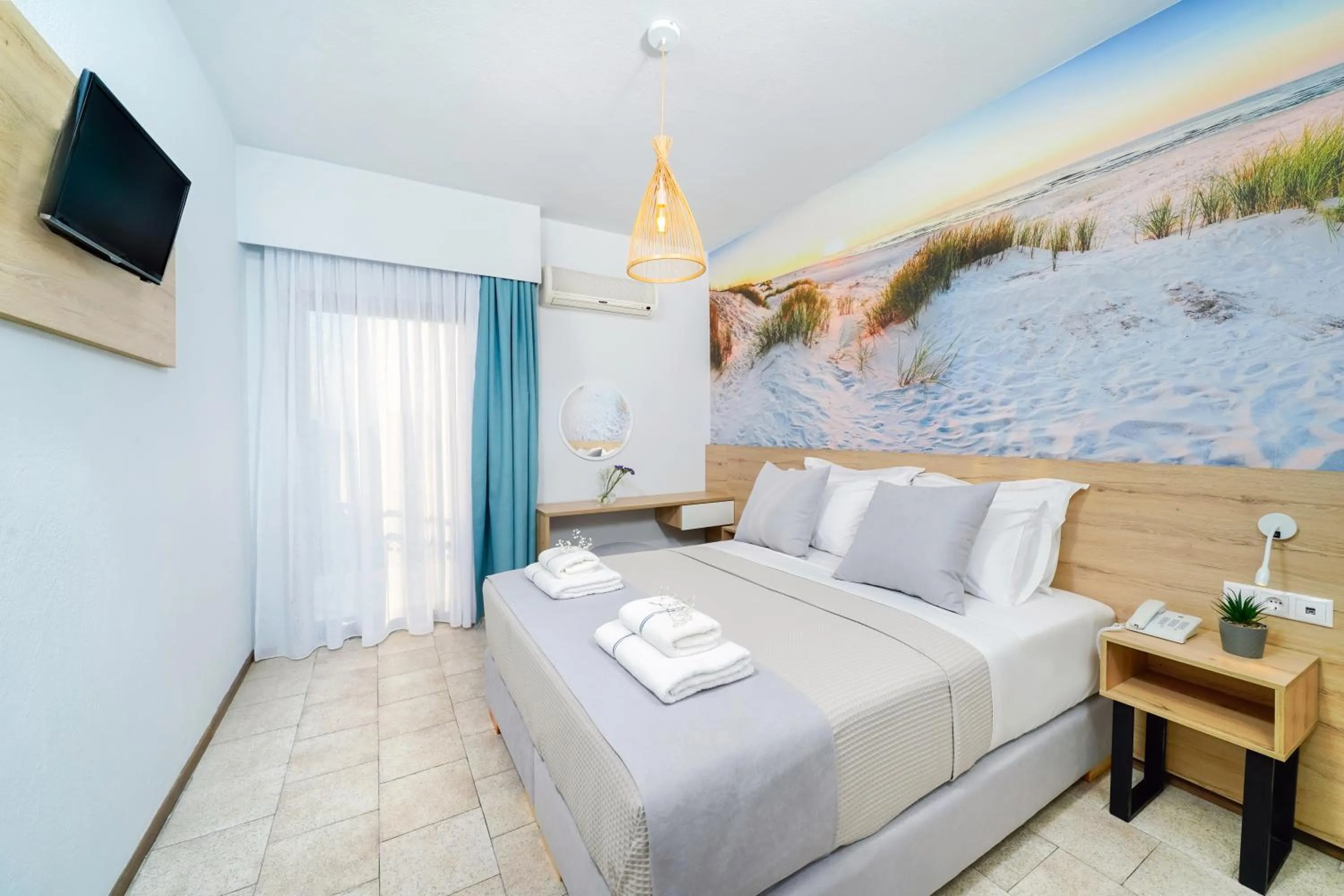 Photo of the whole room, Bed in Nefeli Fresh Hotel by Del Mare