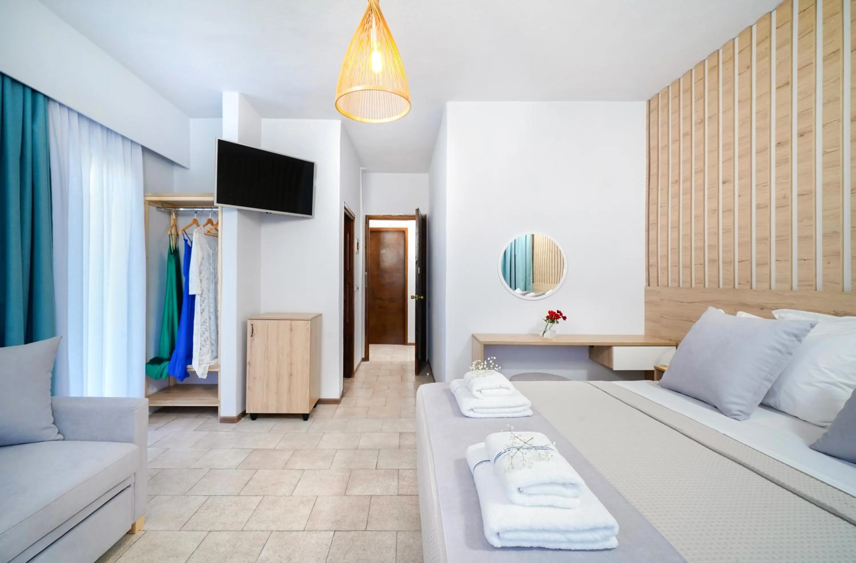 Photo of the whole room, Bed in Nefeli Fresh Hotel by Del Mare