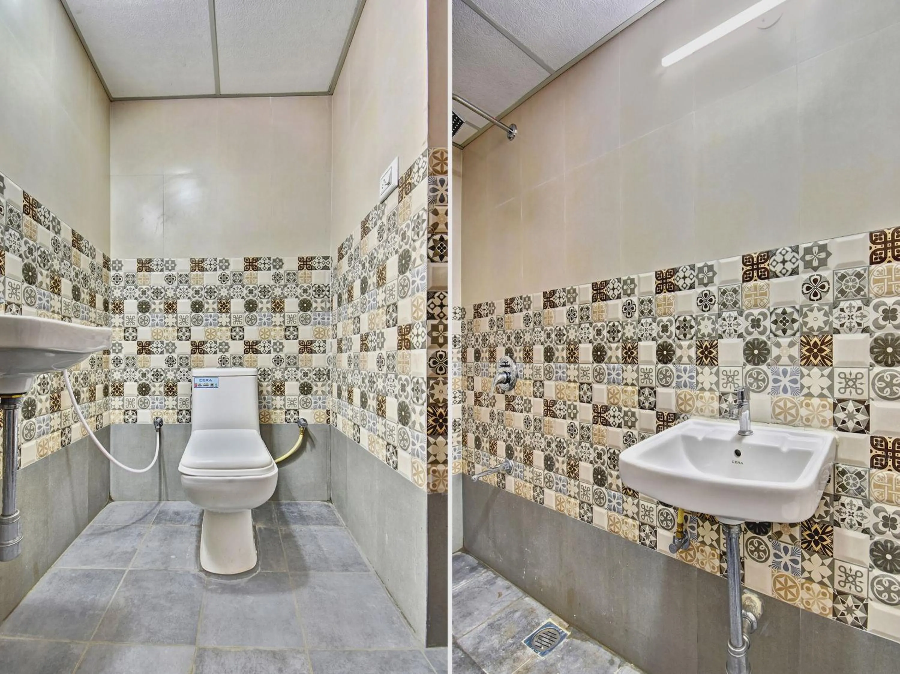 Bathroom in Hotel O Star Ldh