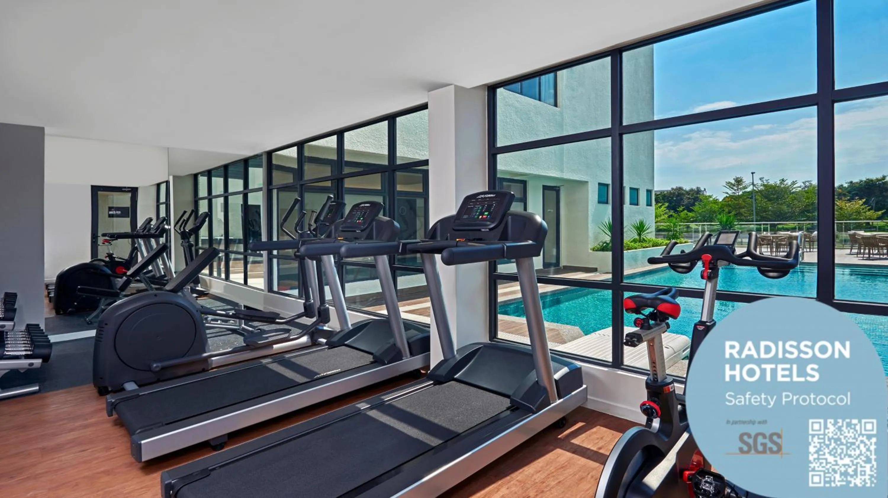 Fitness centre/facilities in Park Inn by Radisson Putrajaya