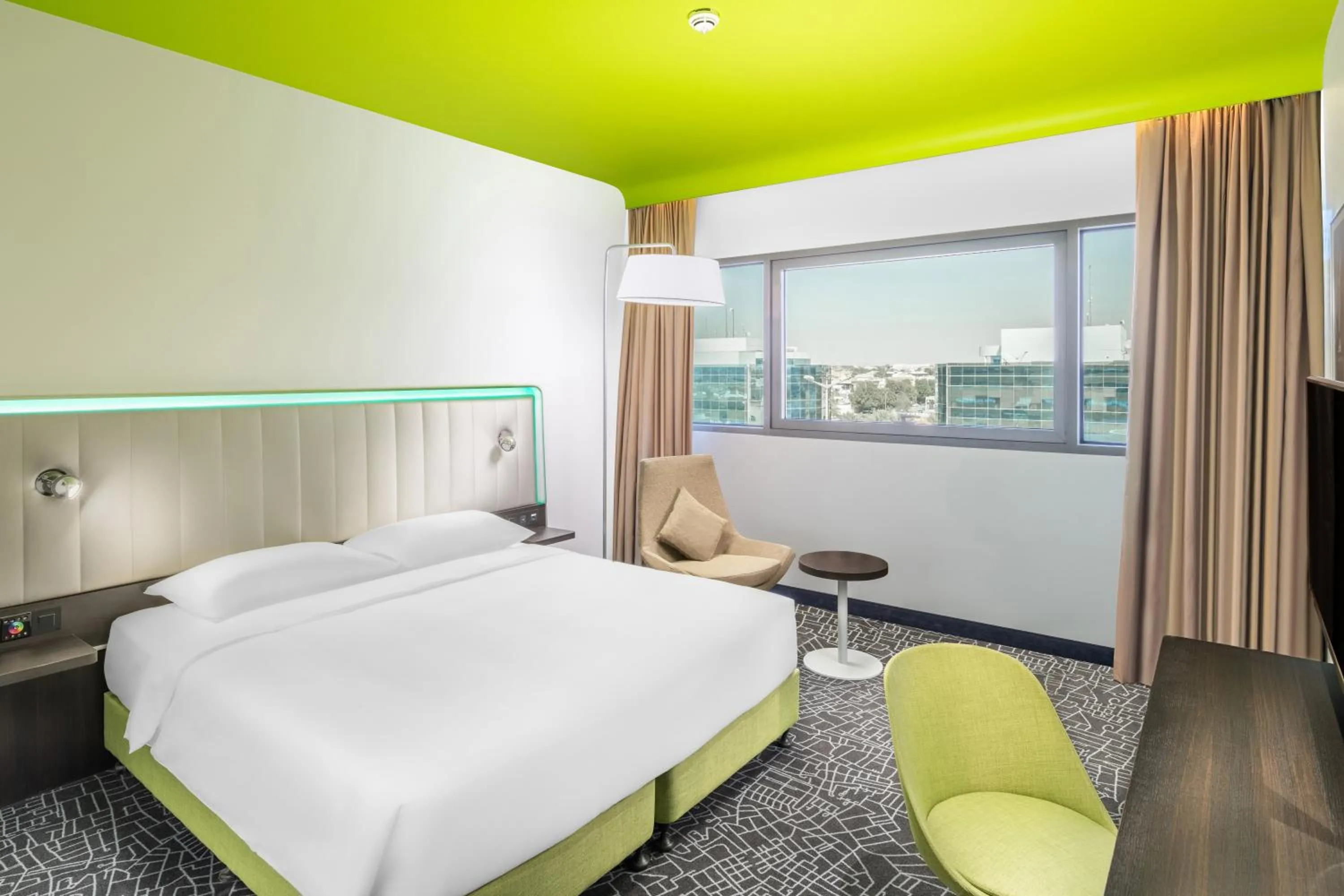 Bedroom, Bed in Park Inn by Radisson, Riyadh