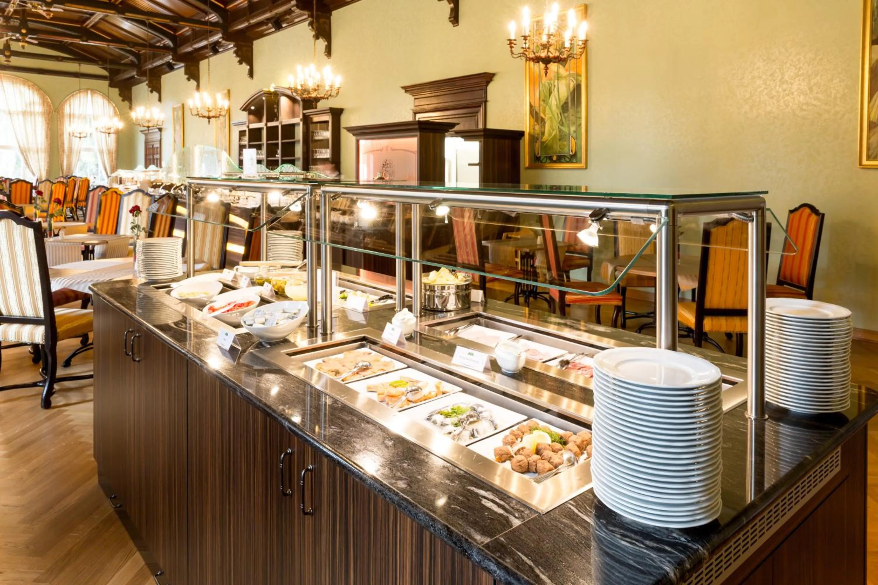 Buffet breakfast in Dorint Herrenkrug Parkhotel Magdeburg