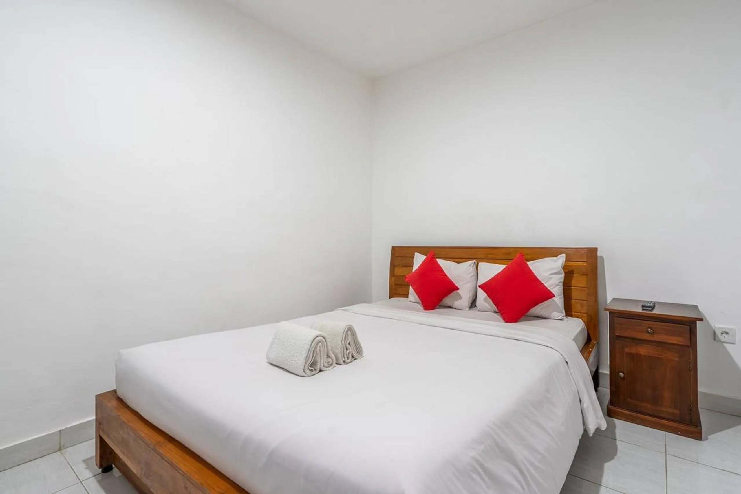 Bed in Ganandra Stay Denpasar