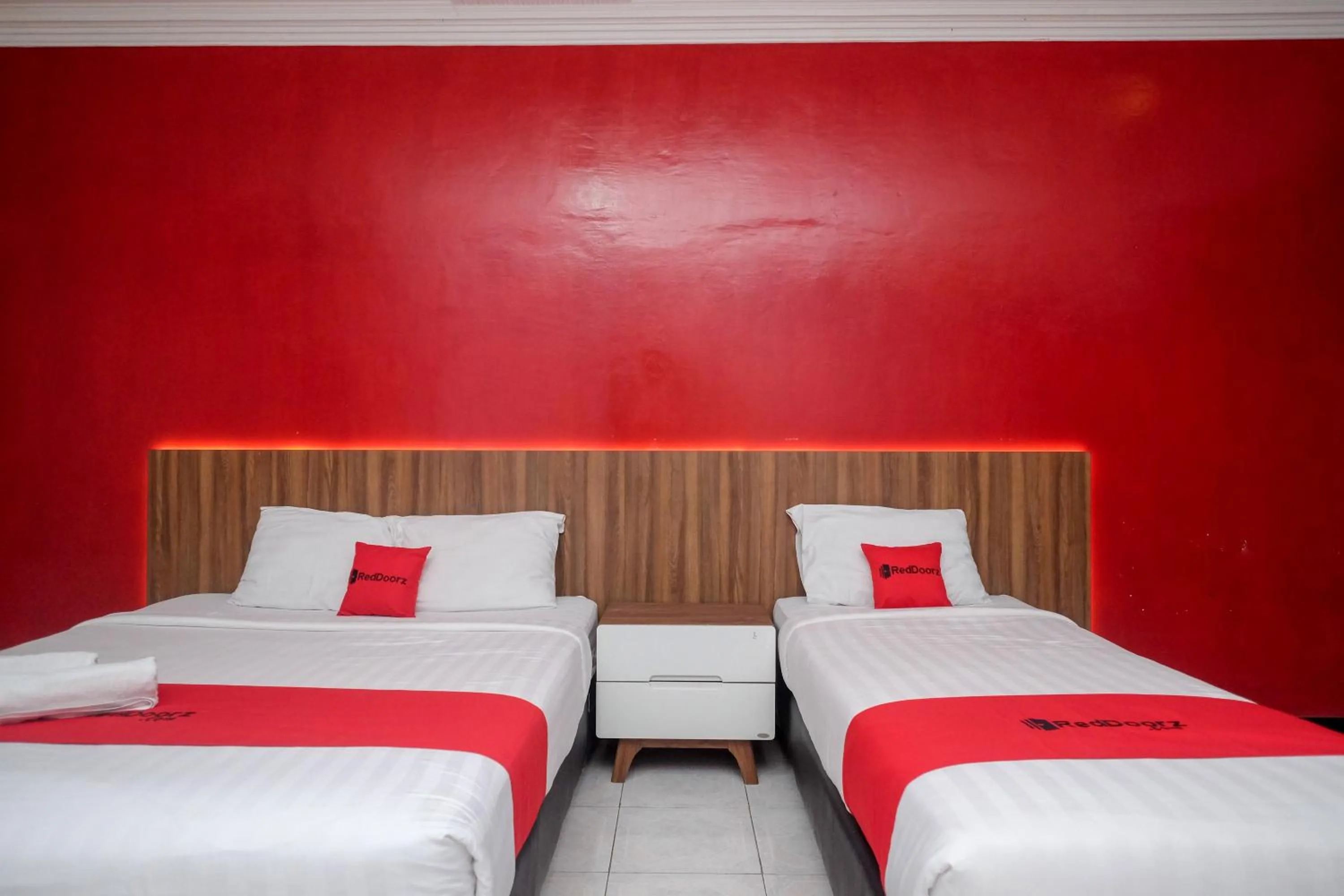 Bed in RedDoorz At Pondok Eyang Obi Sleman