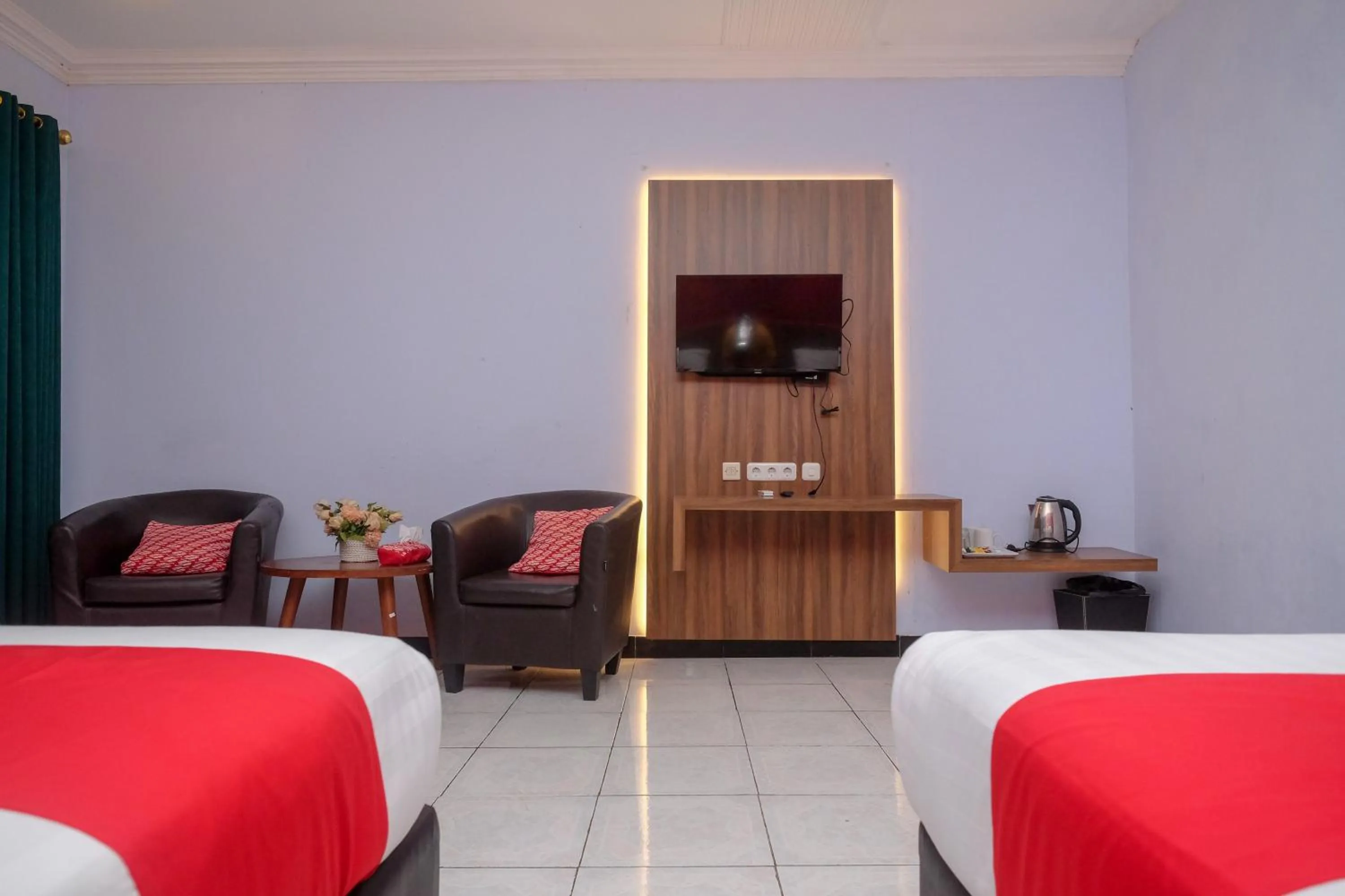 Bed in RedDoorz At Pondok Eyang Obi Sleman