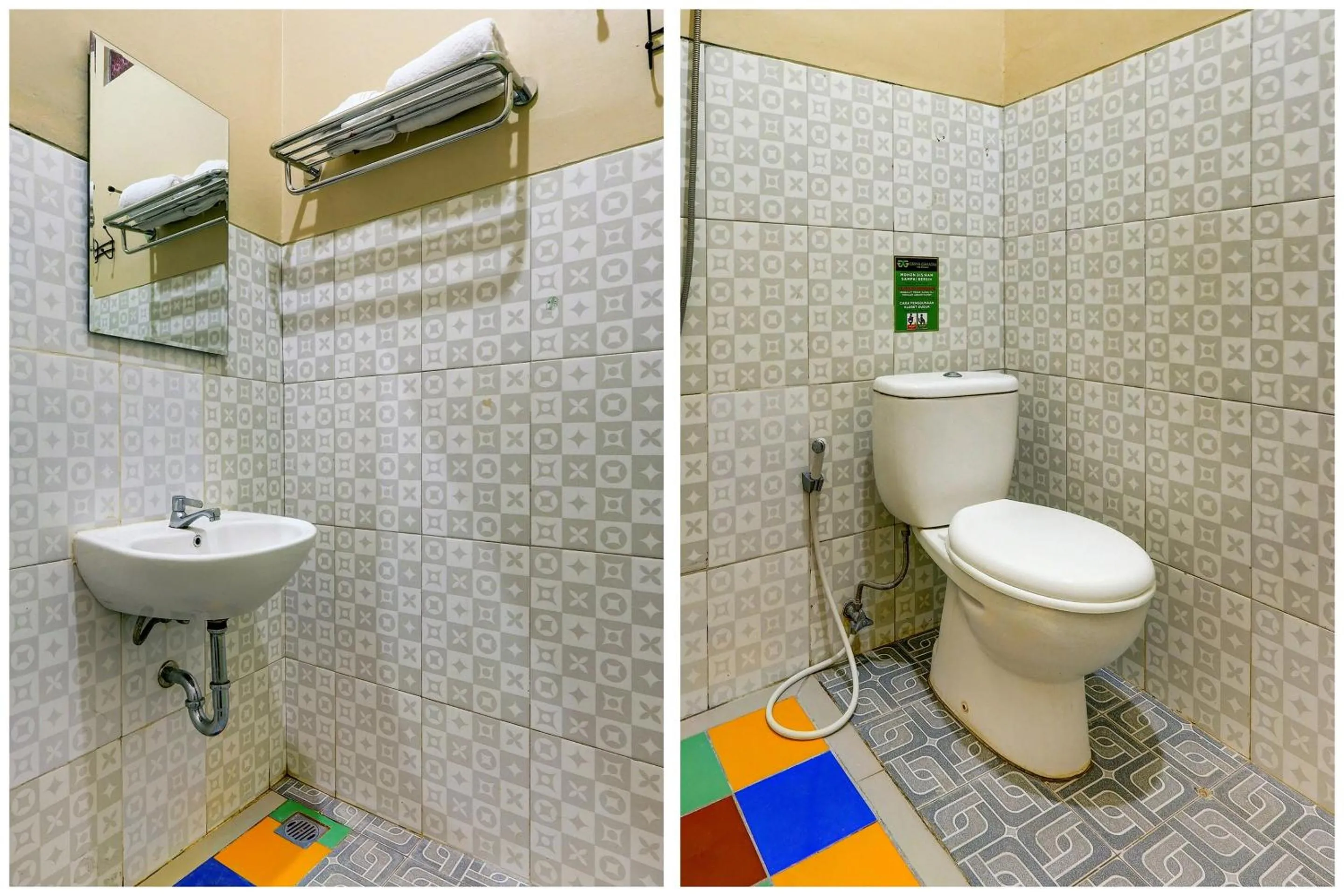 Bathroom in Hotel O Griya Gayatri Syariah