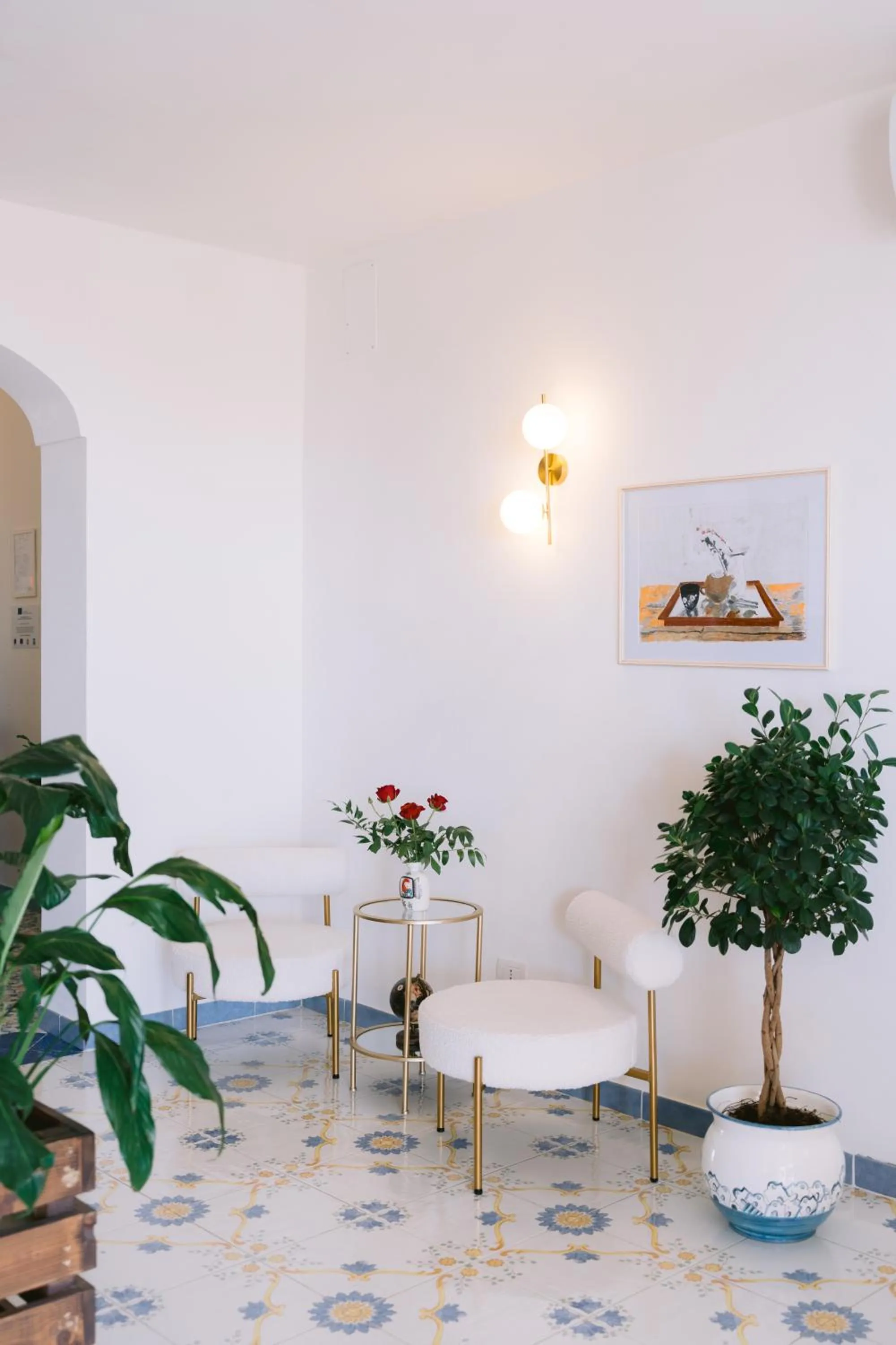 Decorative detail in HOTEL ZI'NTONIO