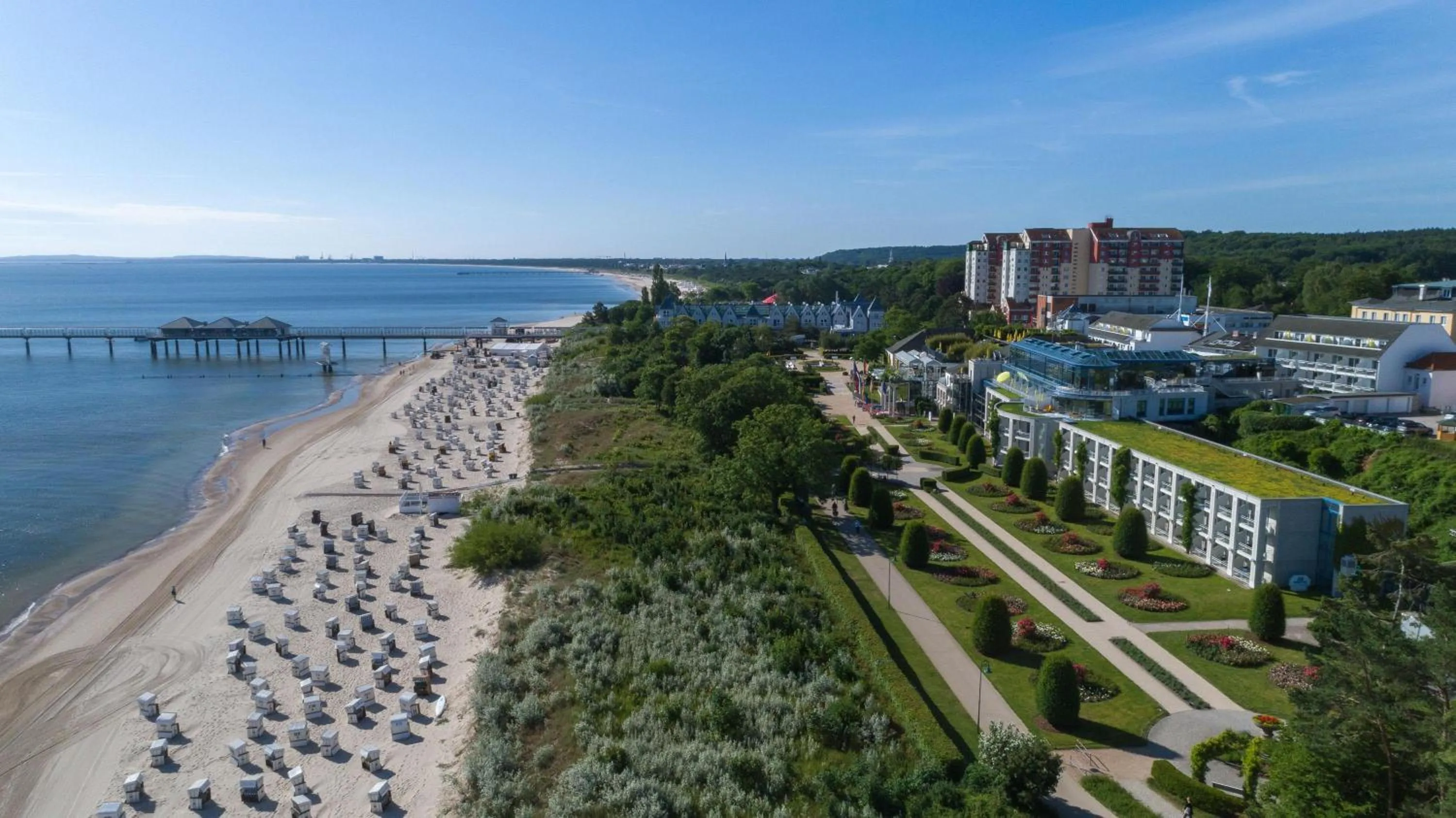 Property building in Hotel Kaiserhof Heringsdorf