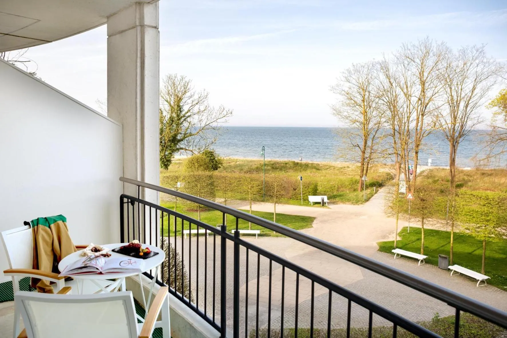 Balcony/Terrace in Hotel Kaiserhof Heringsdorf