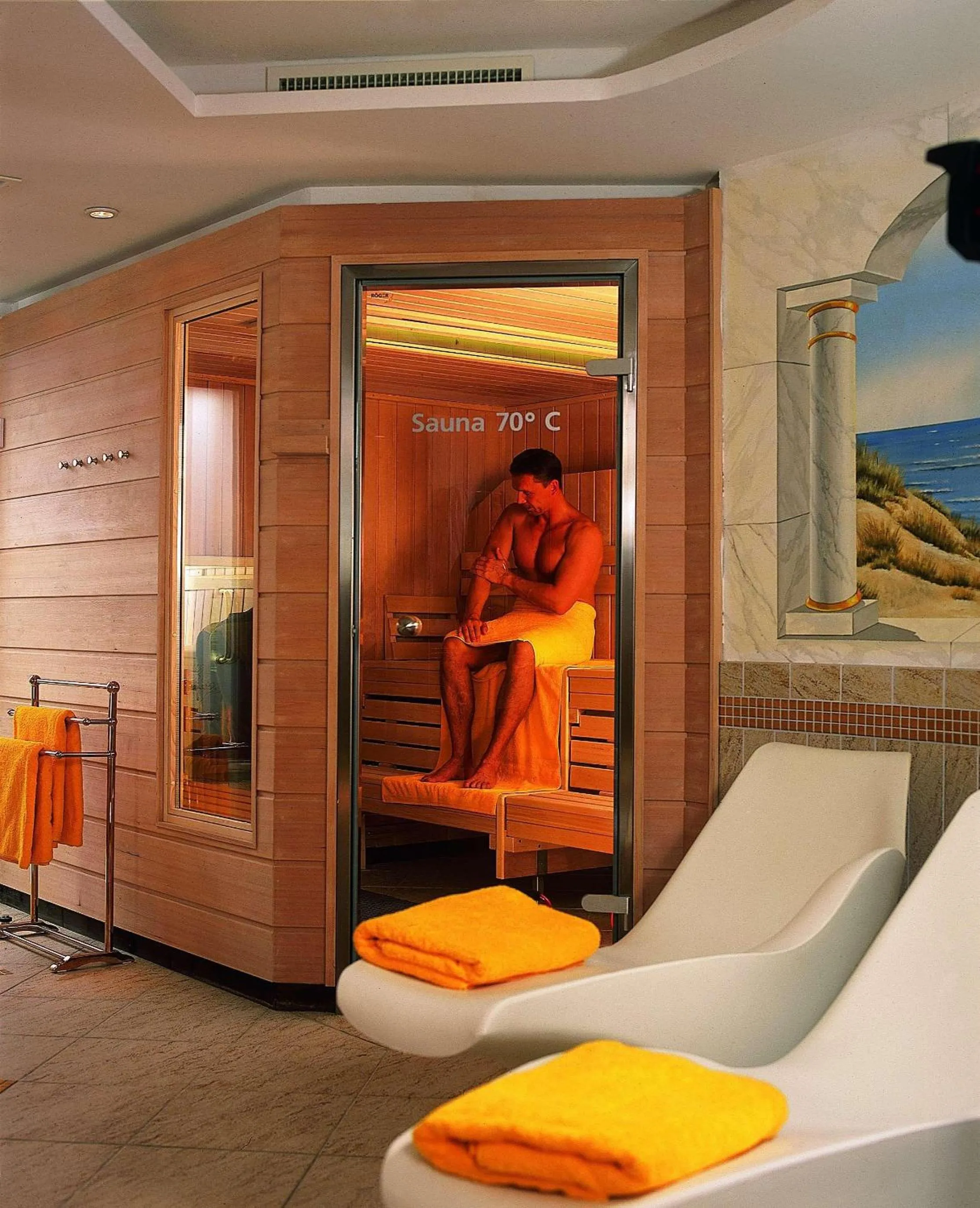 Spa and wellness centre/facilities in Hotel Kaiserhof Heringsdorf