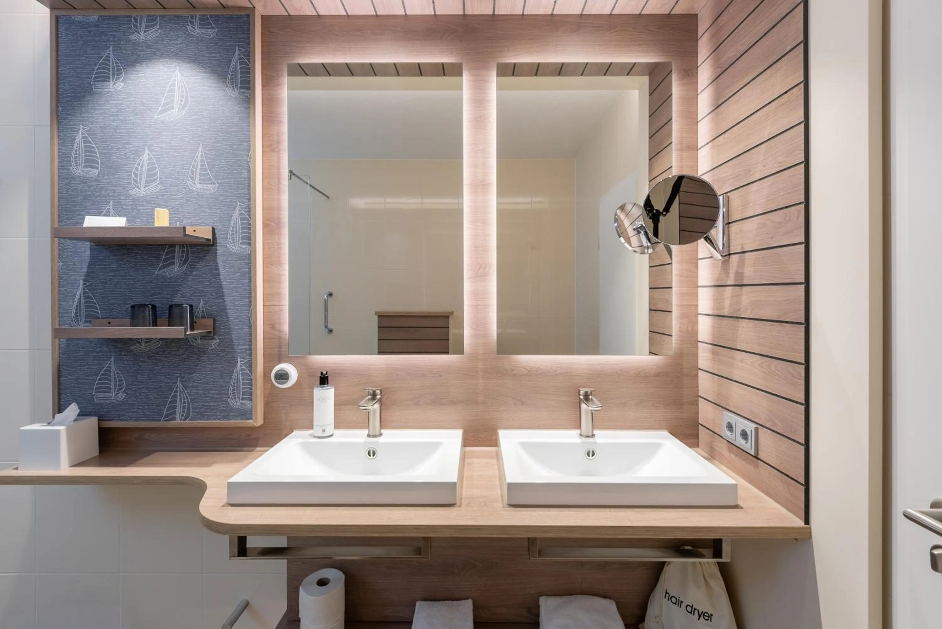 Bathroom in Hotel Wehrburg