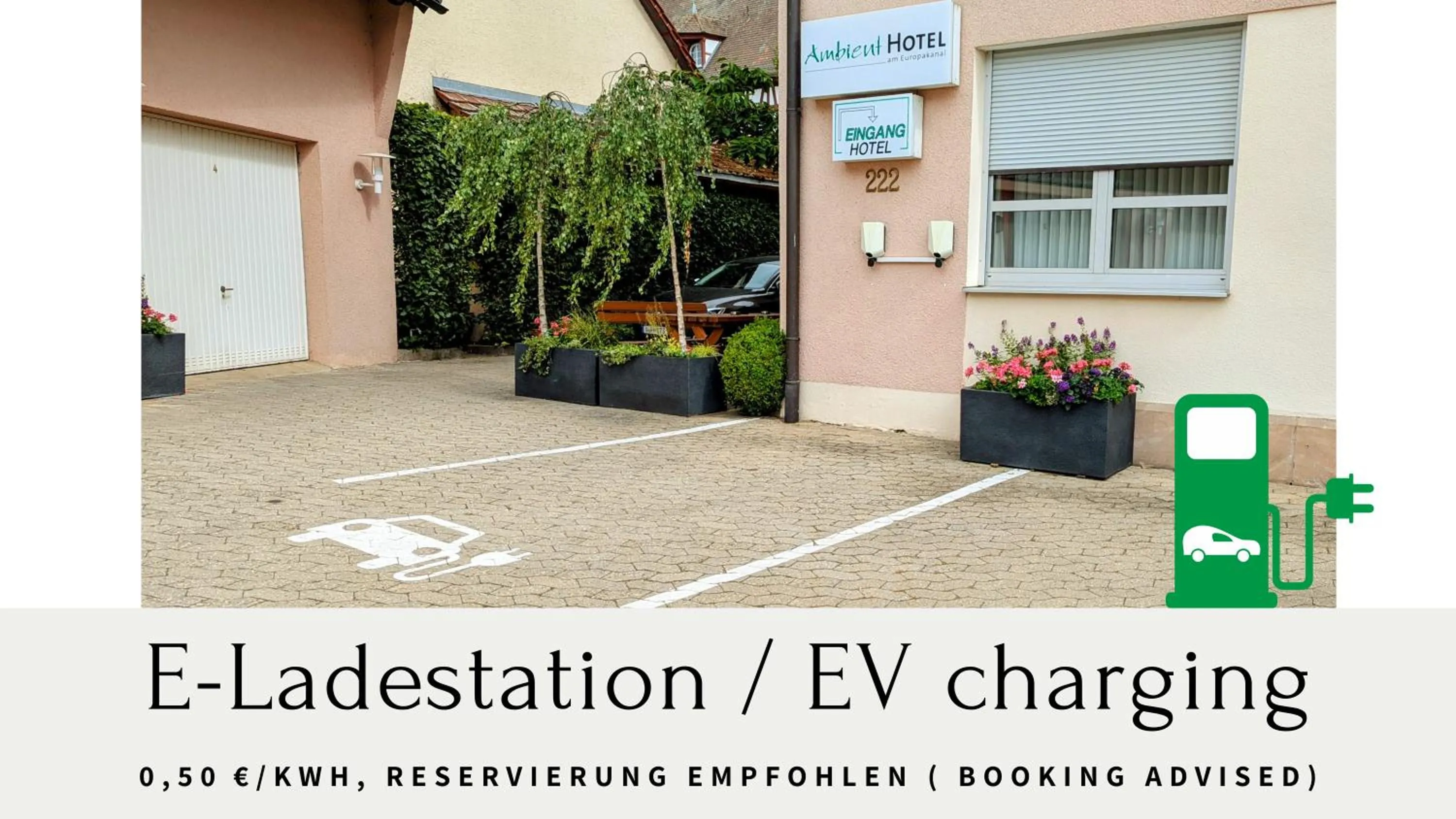 Parking in Ambient Hotel am Europakanal