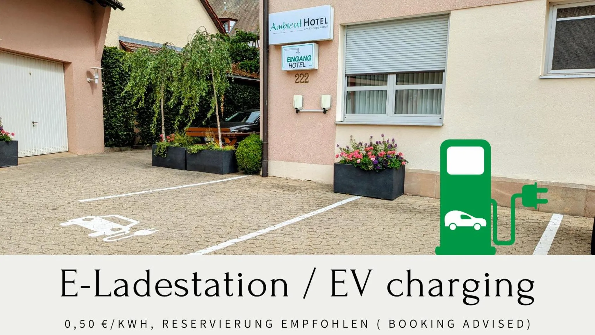 Property building in Ambient Hotel am Europakanal